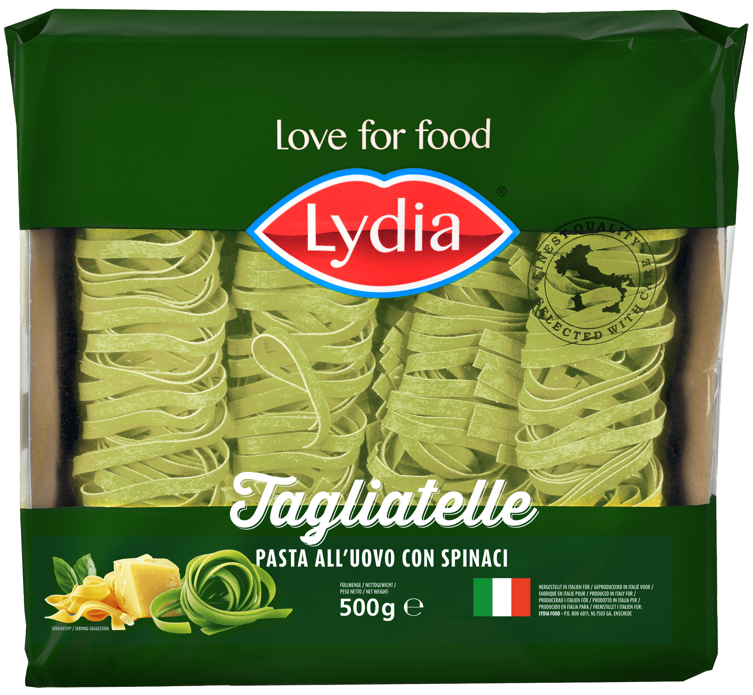 Lydia Groene Tagliatelle 500g