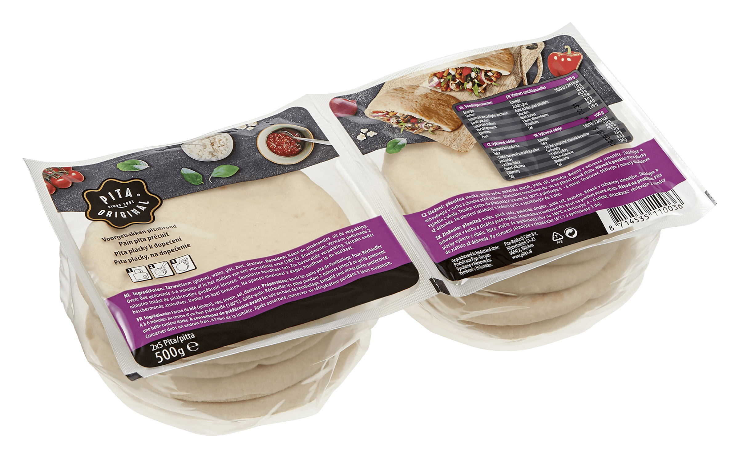 Pita Brood Klein