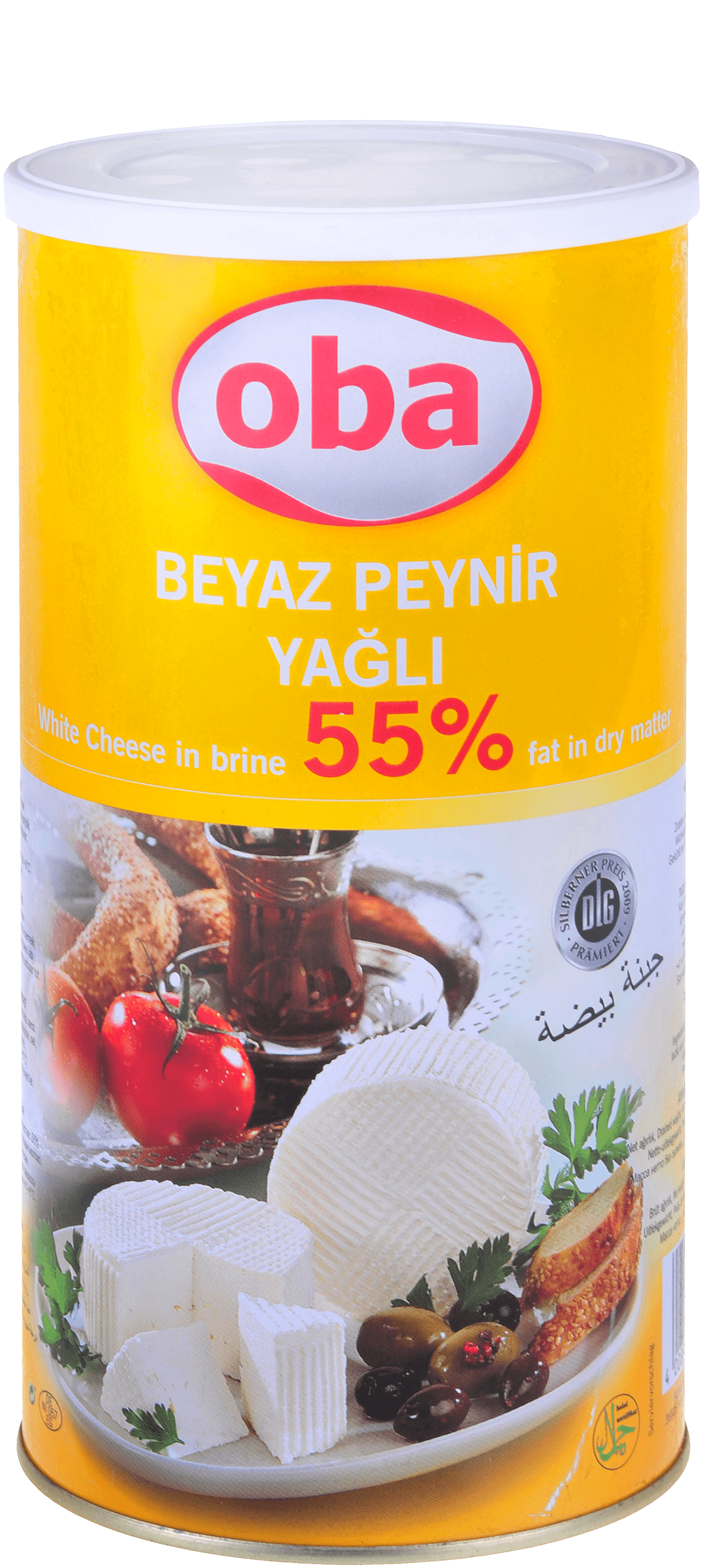 Oba Witte Kaas 55+ 800g