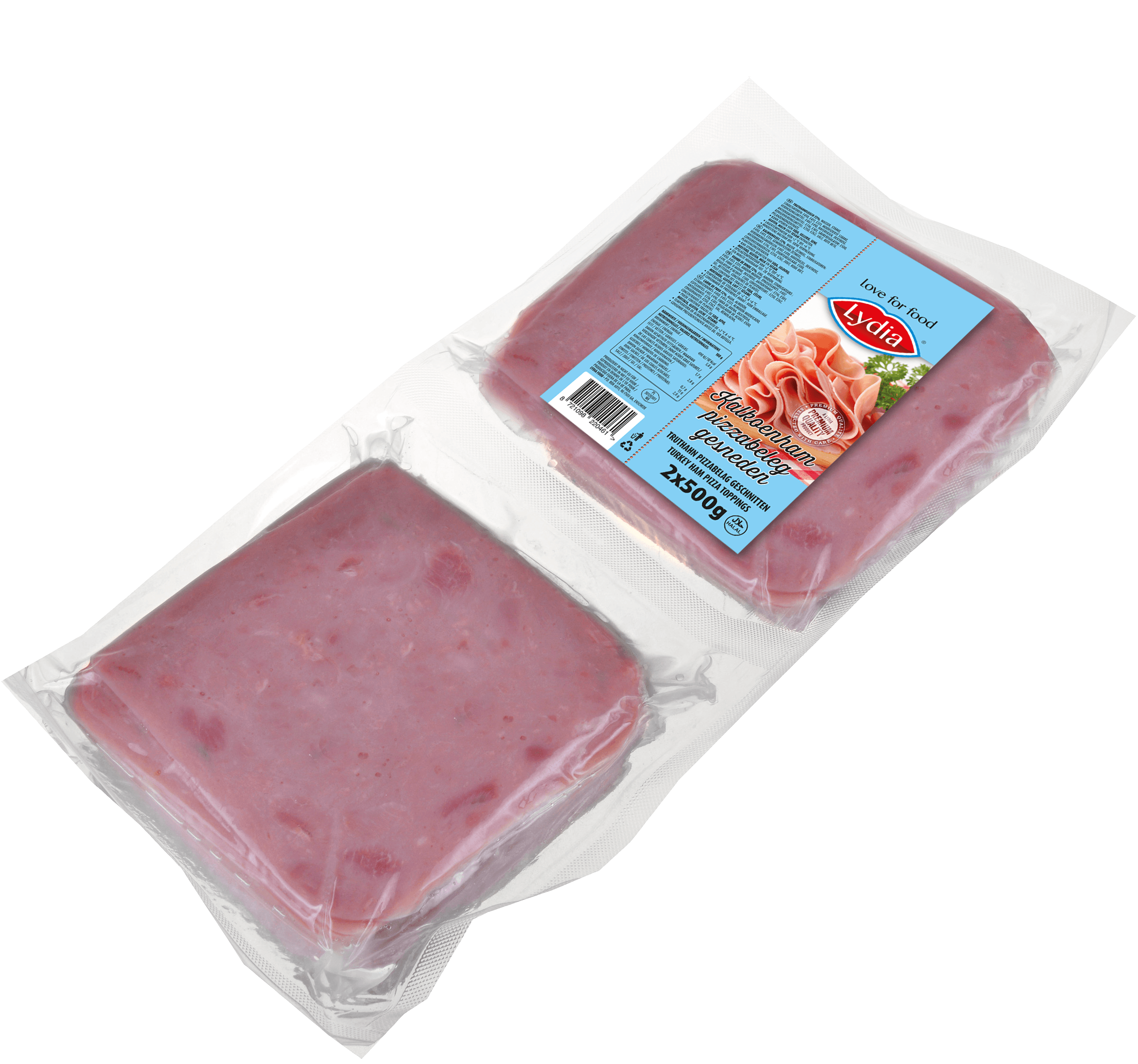 Pak kalkoenham plakjes naturel ca 1 kg — foto 1