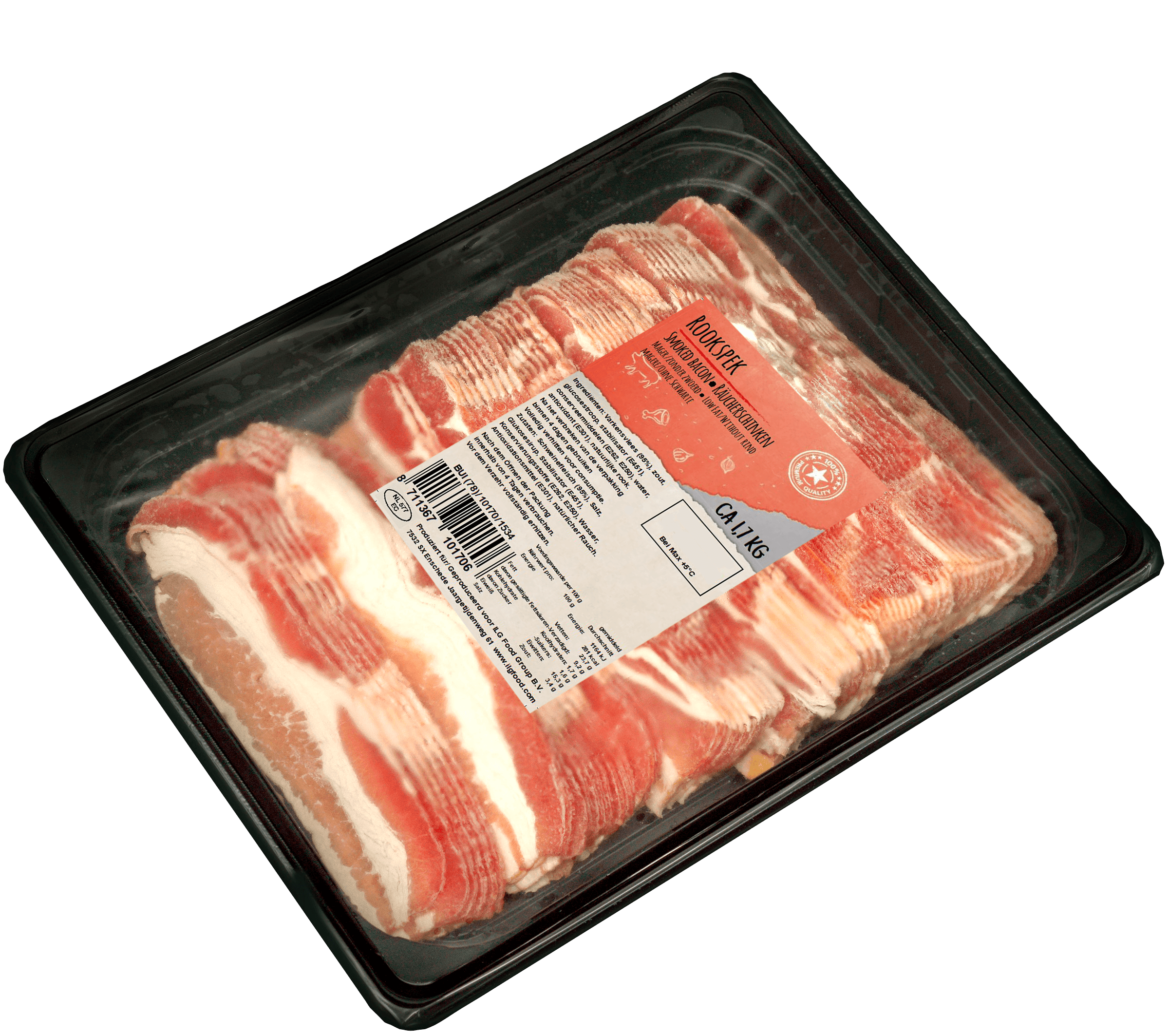 Gesneden Buikspek ca. 1kg thumbnail 1