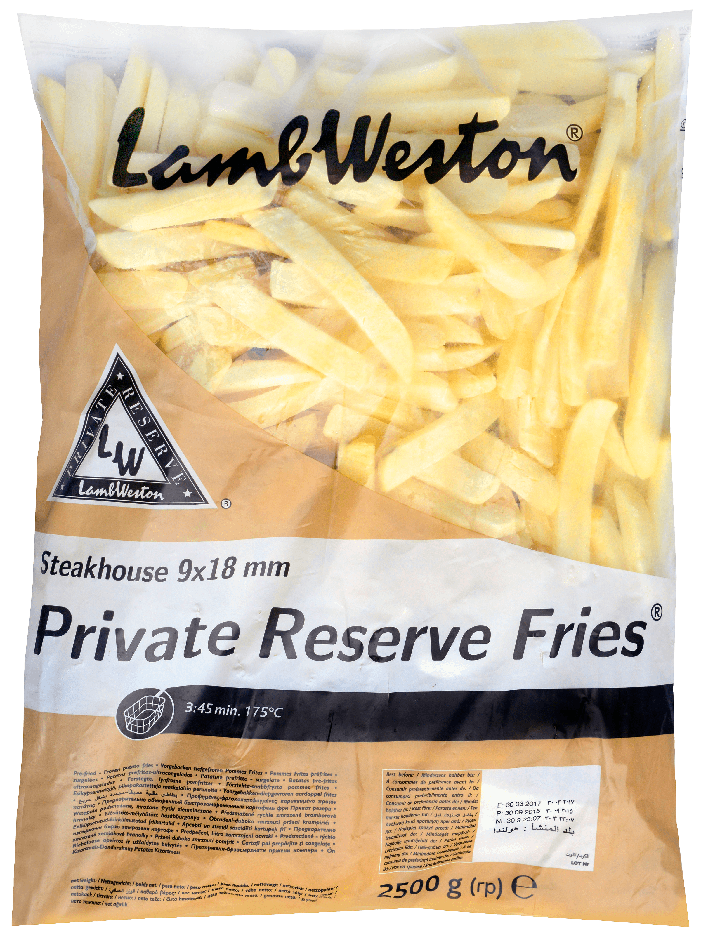 LambWeston Steakhouse Frites