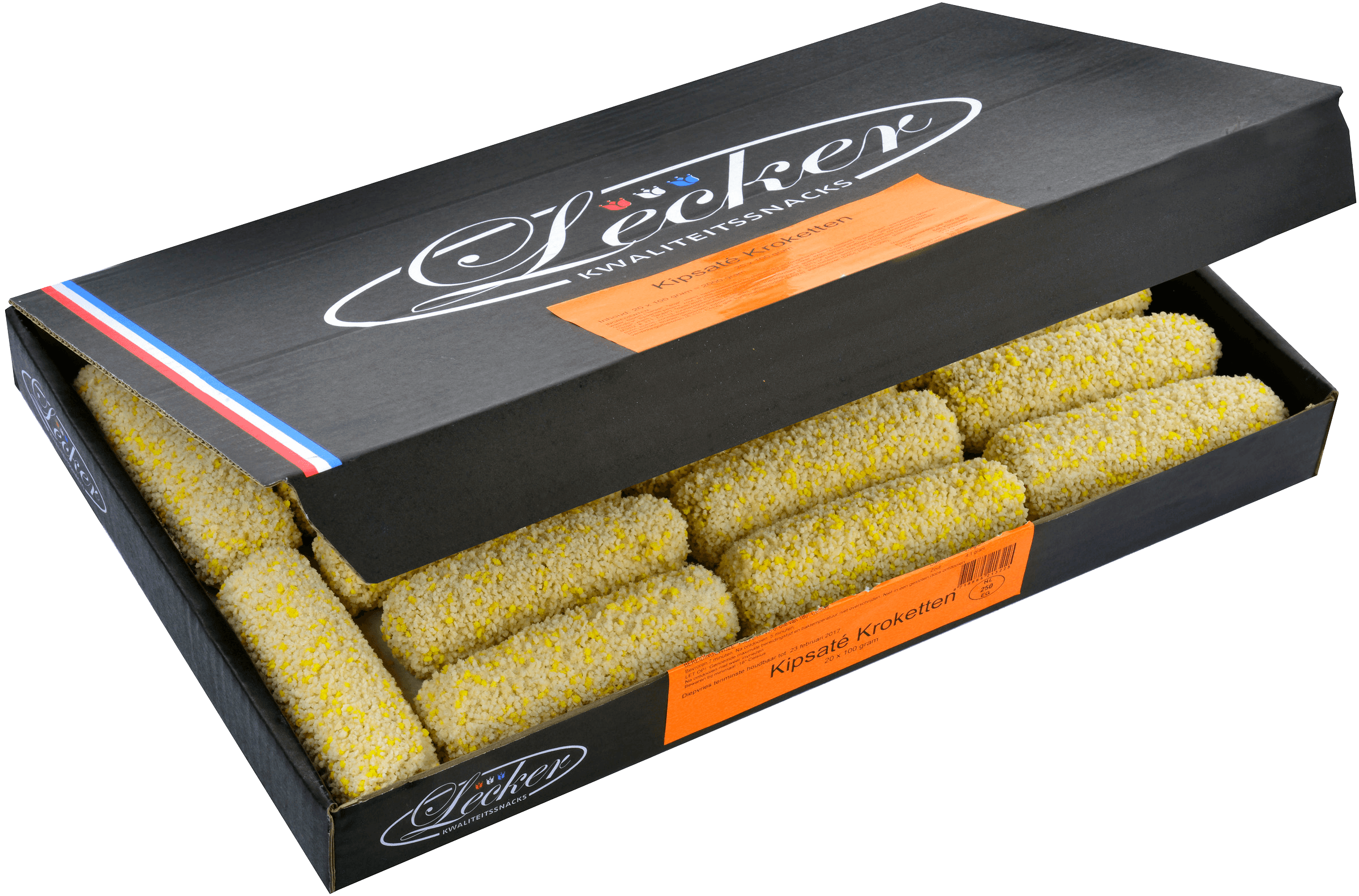 Lecker Kipsaté Kroketten ca. 20x100g