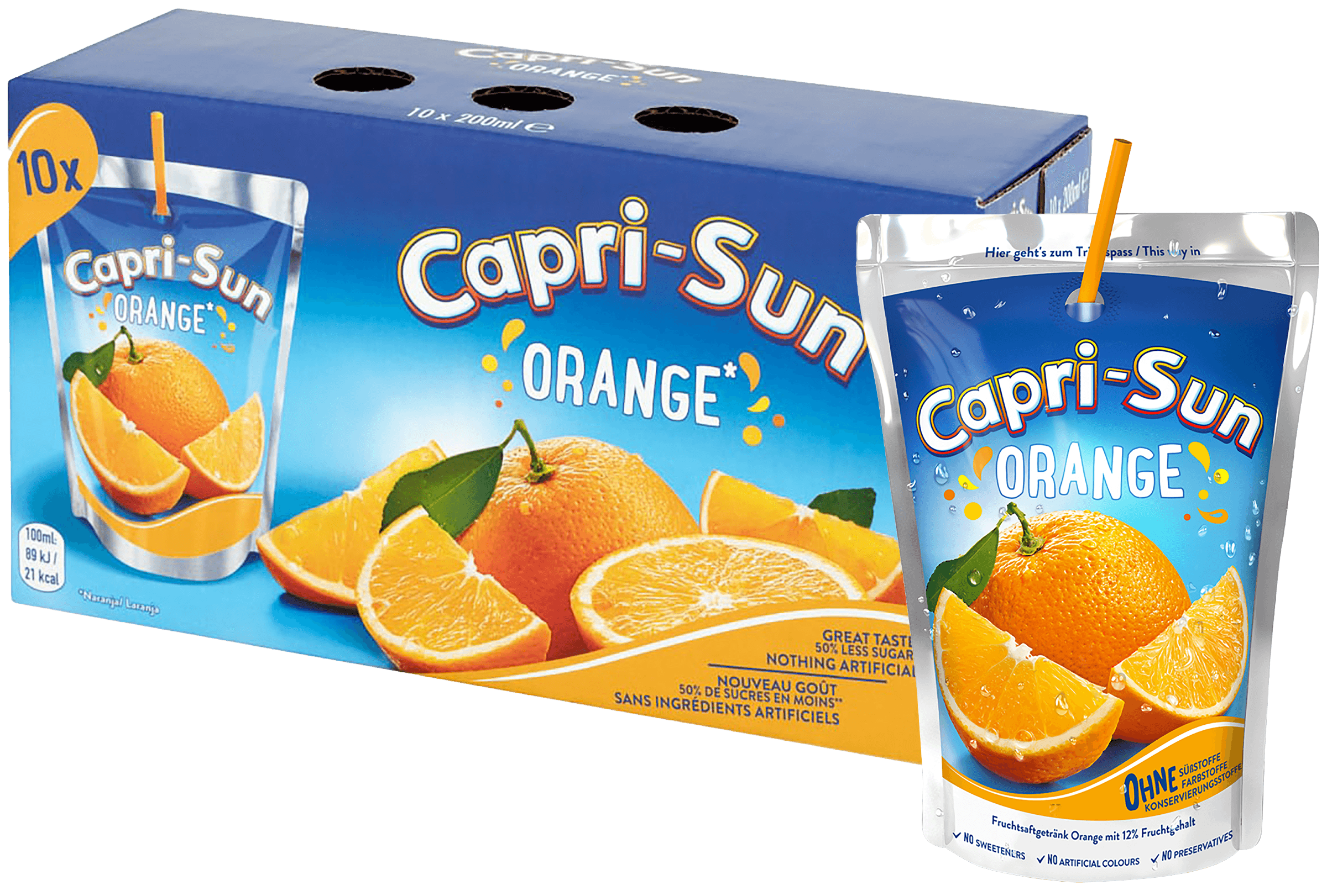 Capri-Sun Orange 10-Pack