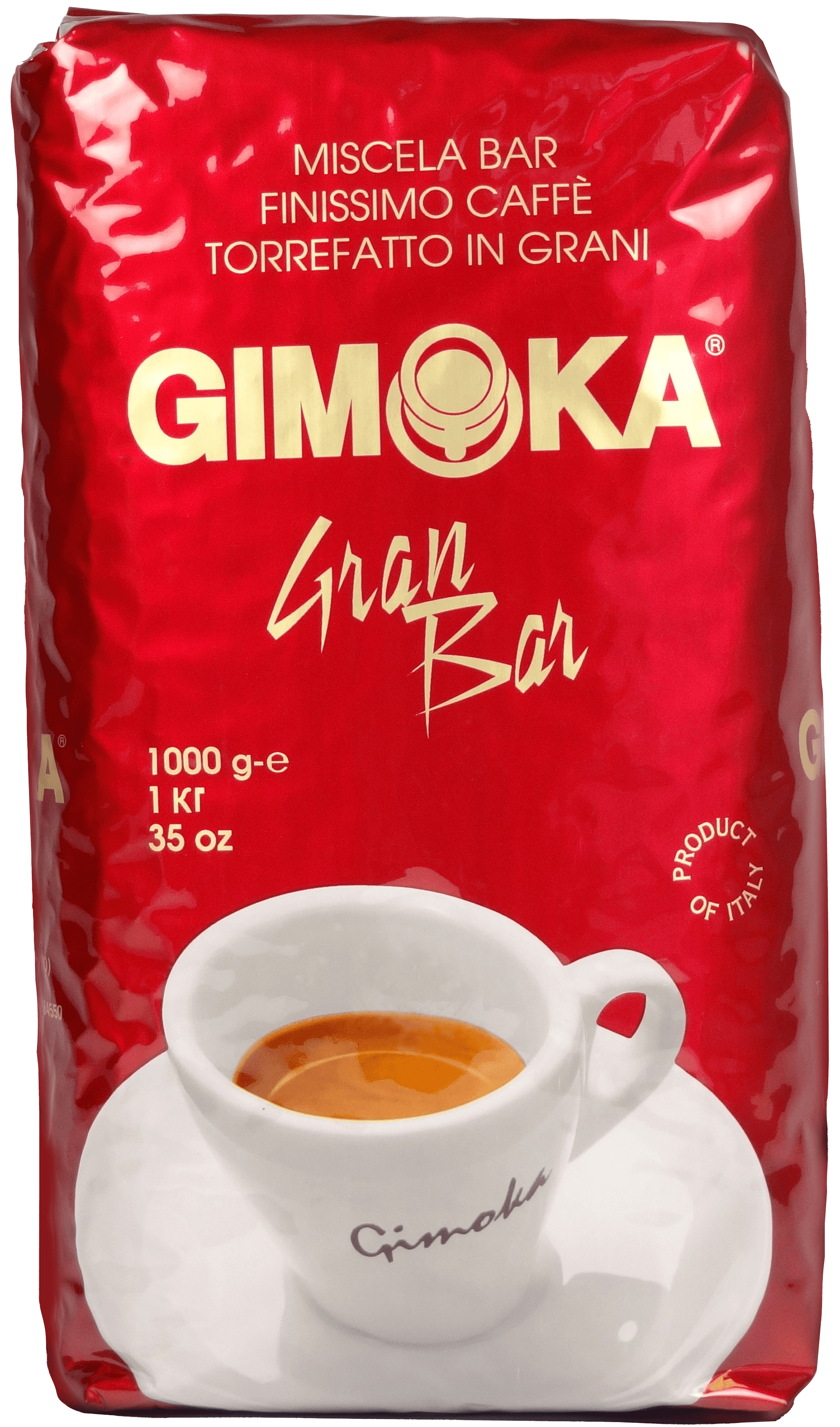 Gimoka Rood Gran Bar Koffiebonen 1kg