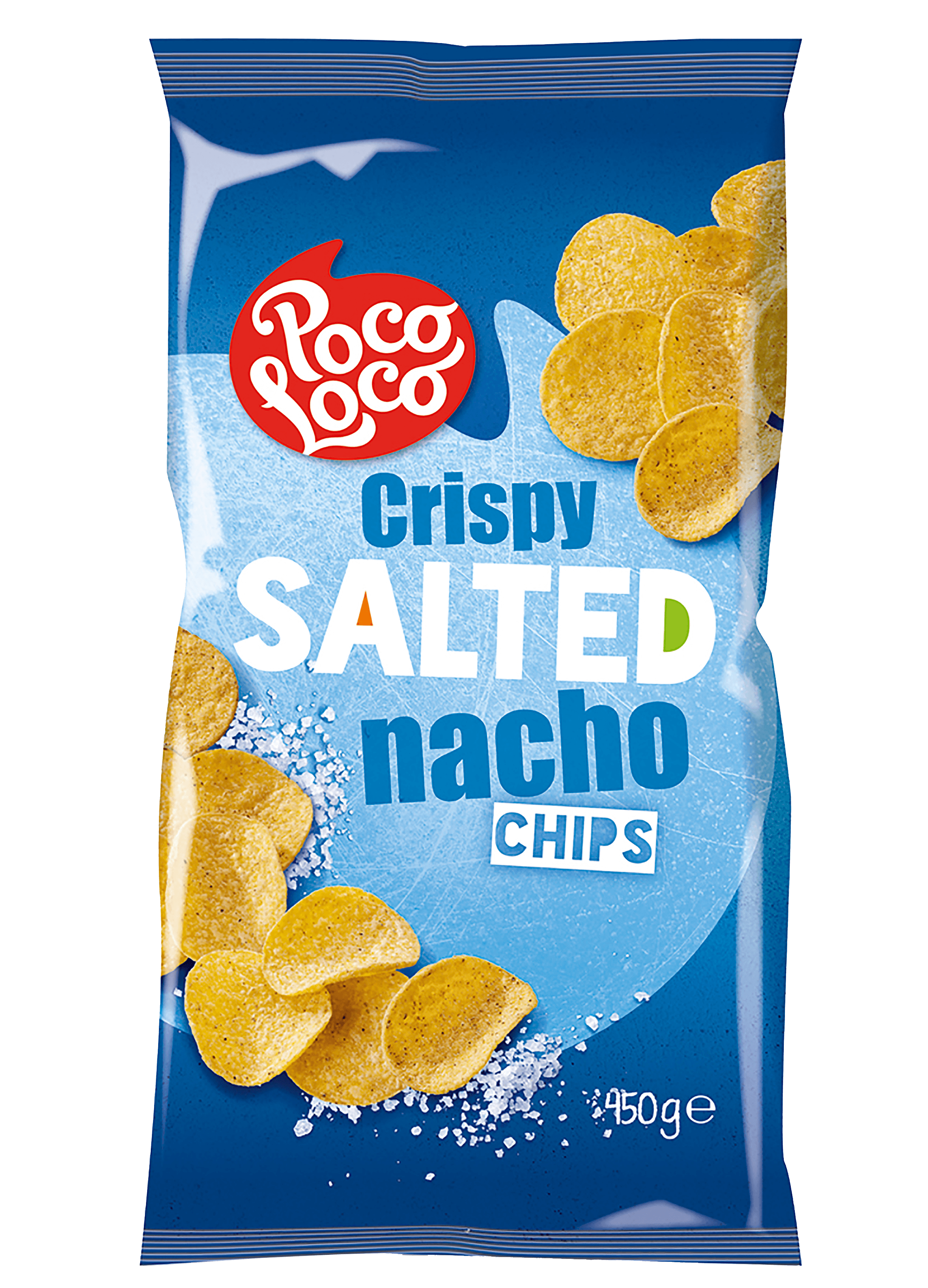 Poco Loco Nacho Naturel Chips 450g