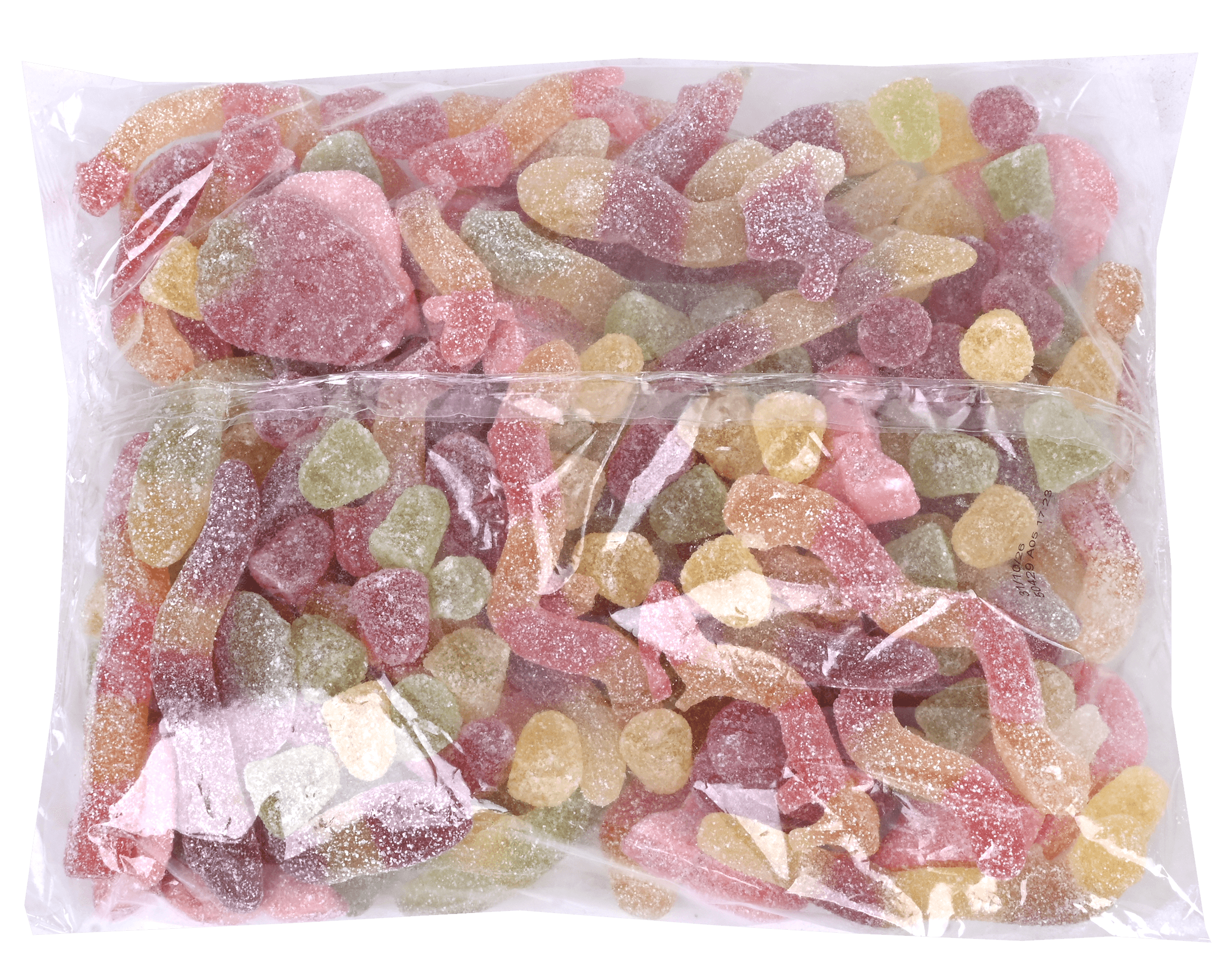 Kiddymix Gesuikerd 1kg, mix zoet-zuur