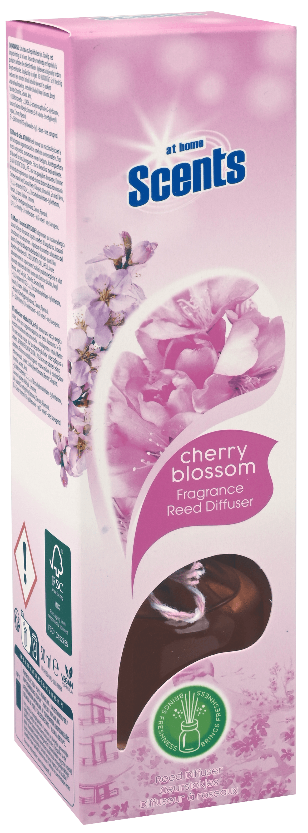 2 Stuks At Home Geurstokjes 50ml