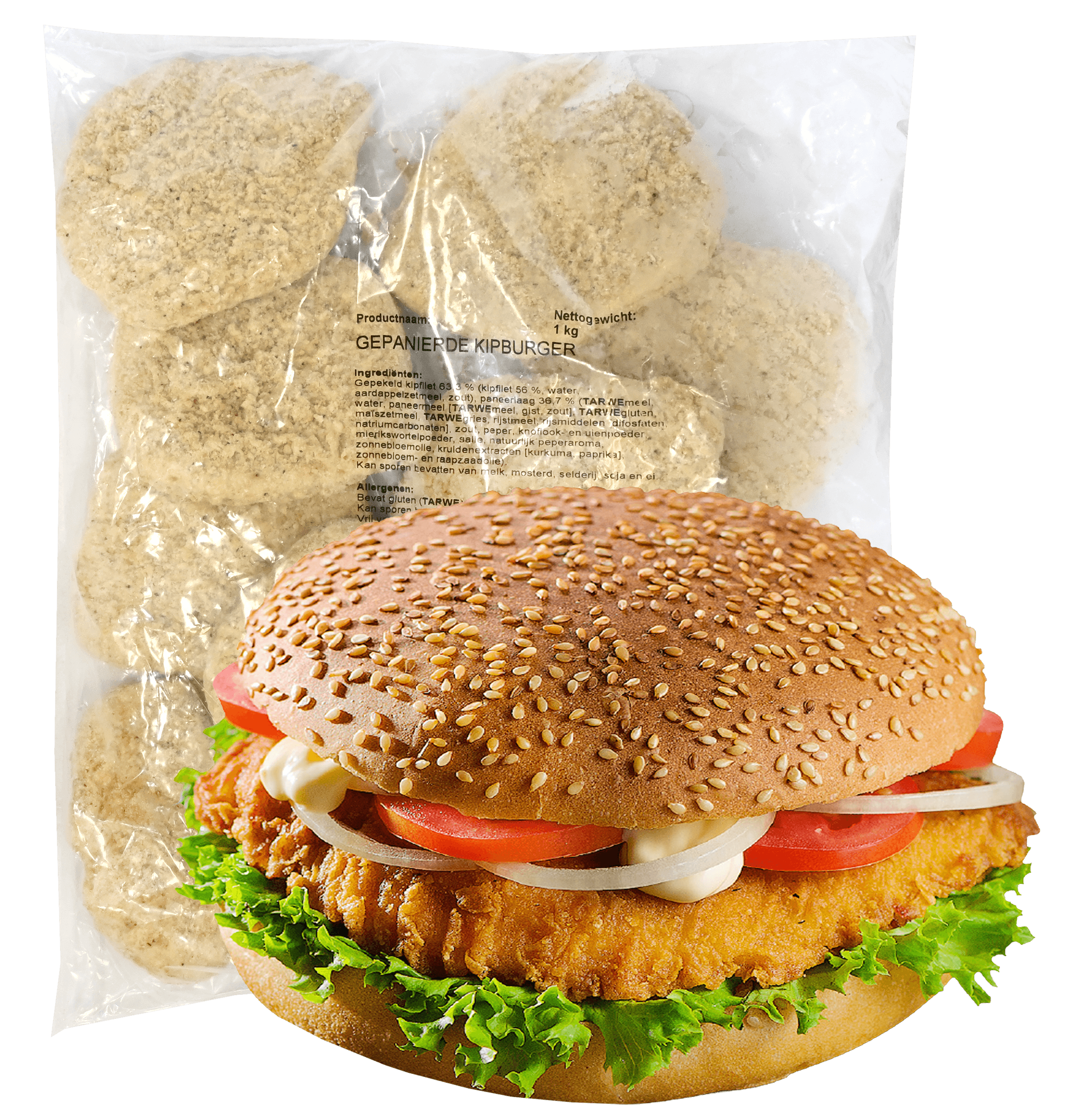 Chicken Burger 1kg