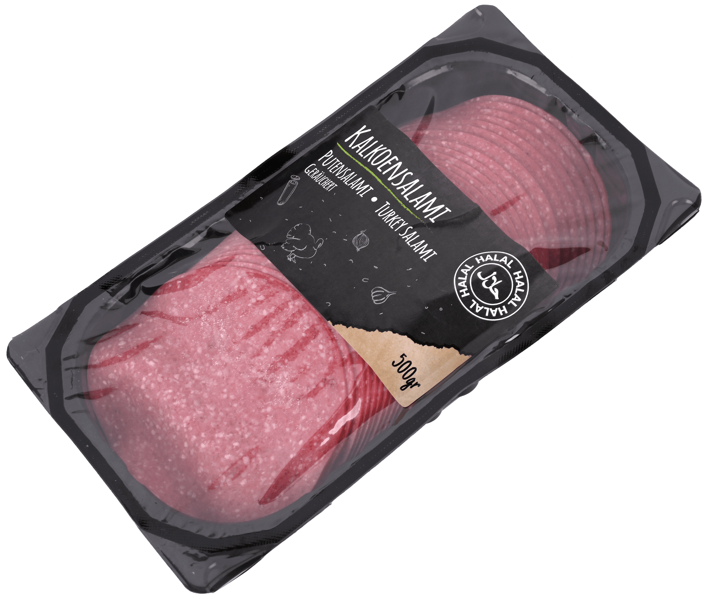 Kalkoensalami gesneden ca. 500g