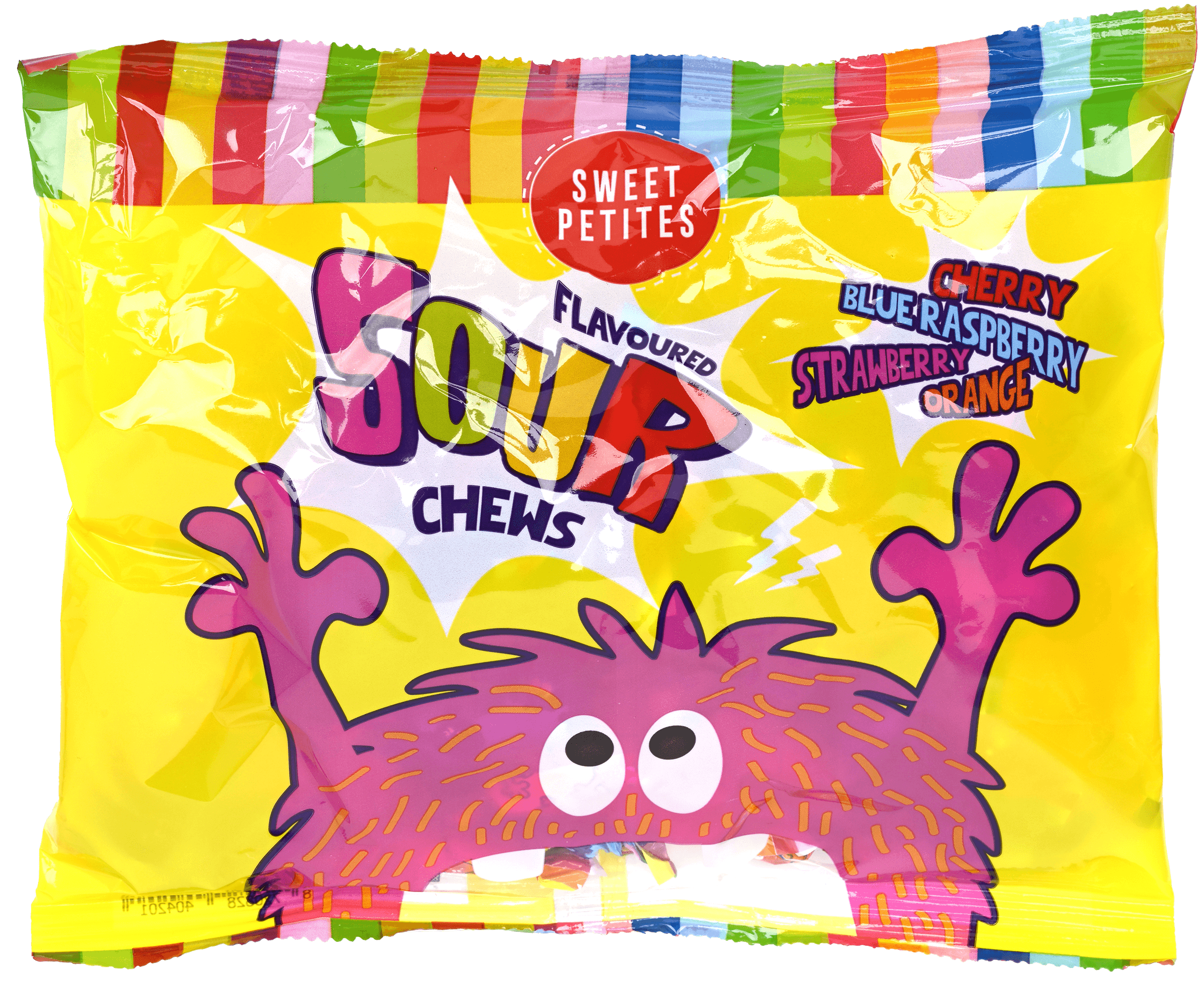 2 zakken Sweet Petites Flavour Sour Chews 200g