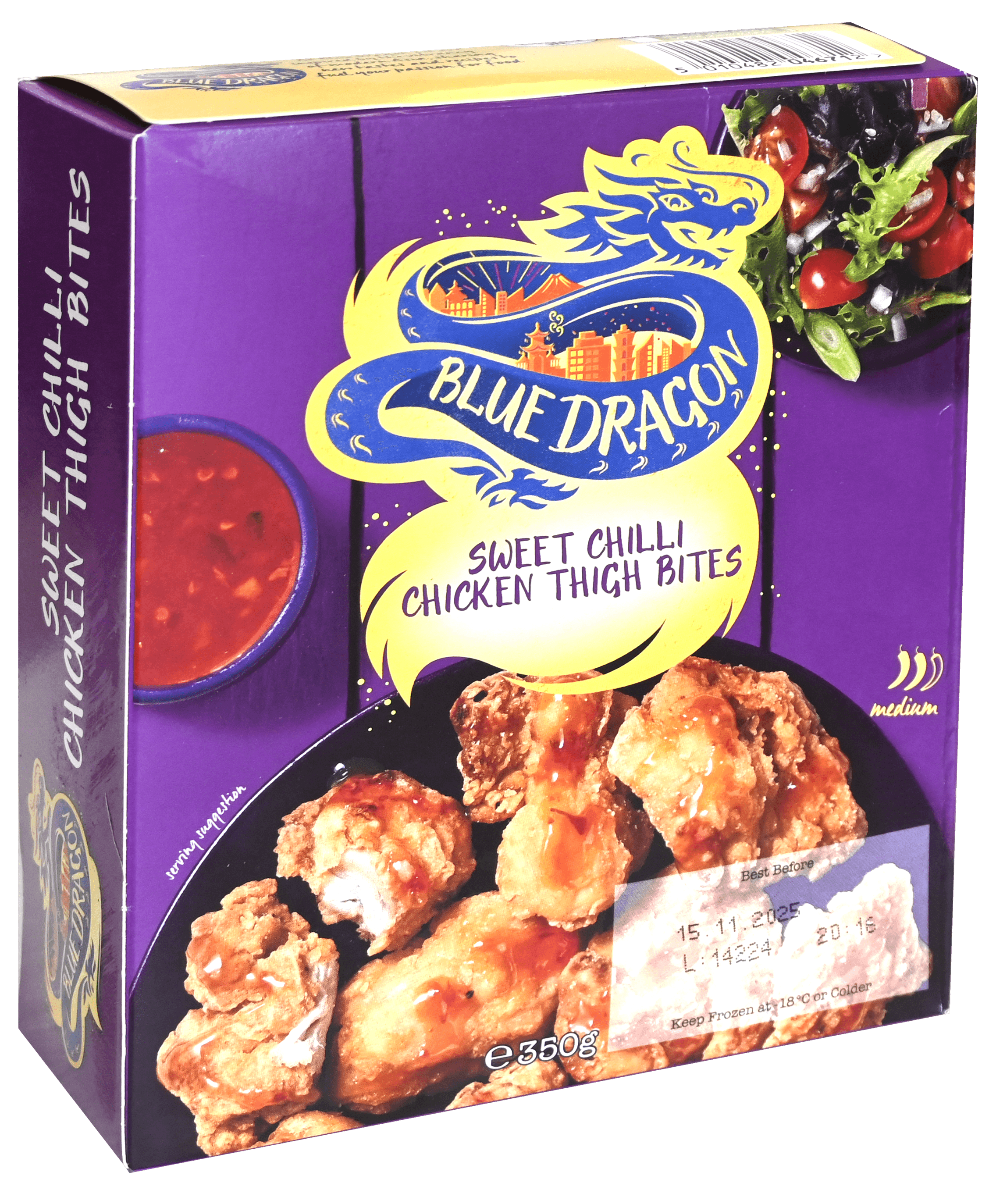 2 pakken Thigh Chicken Bites Sweet Chilli 350g