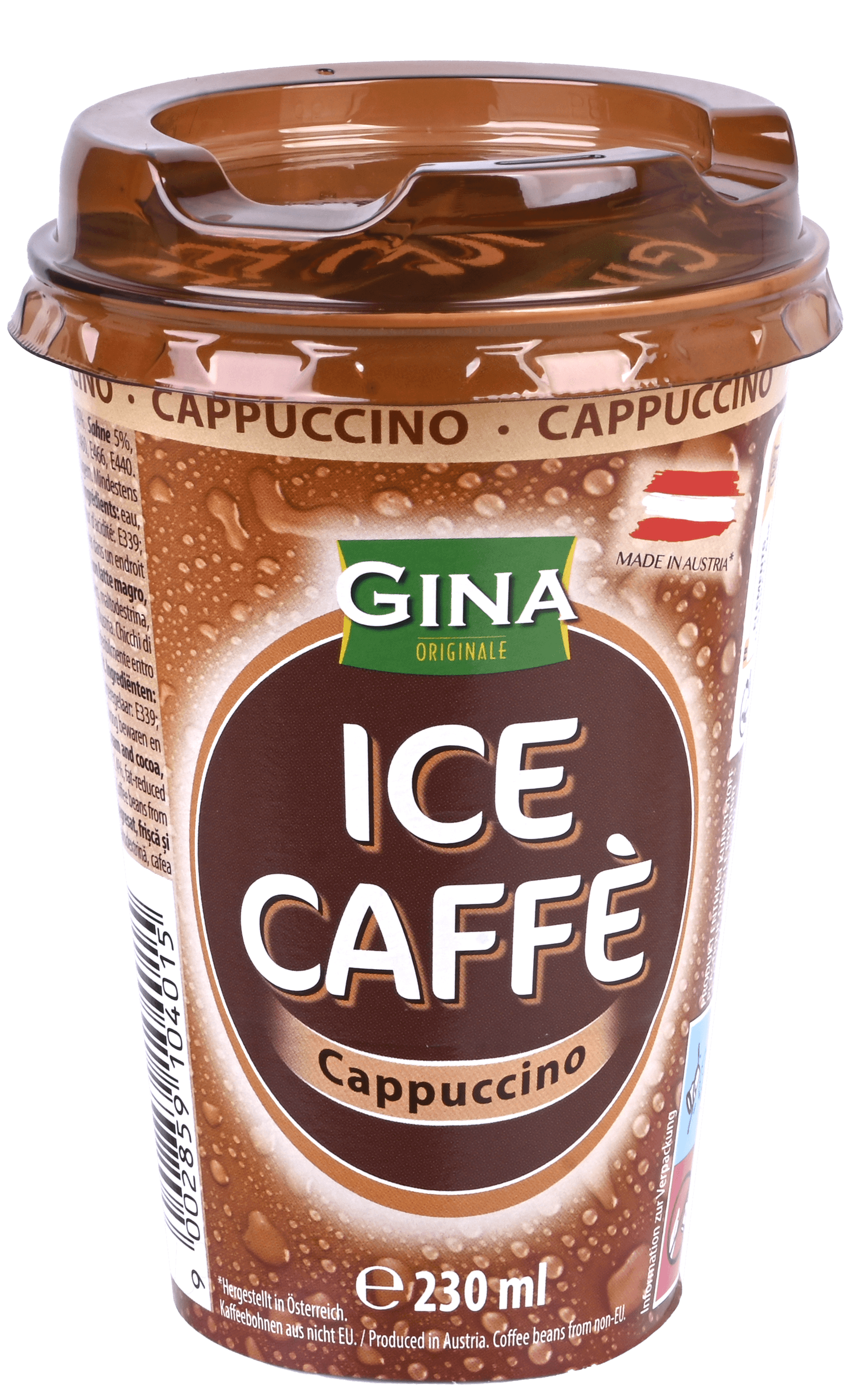 2 bekers IJskoffie Cappuccino 230ml