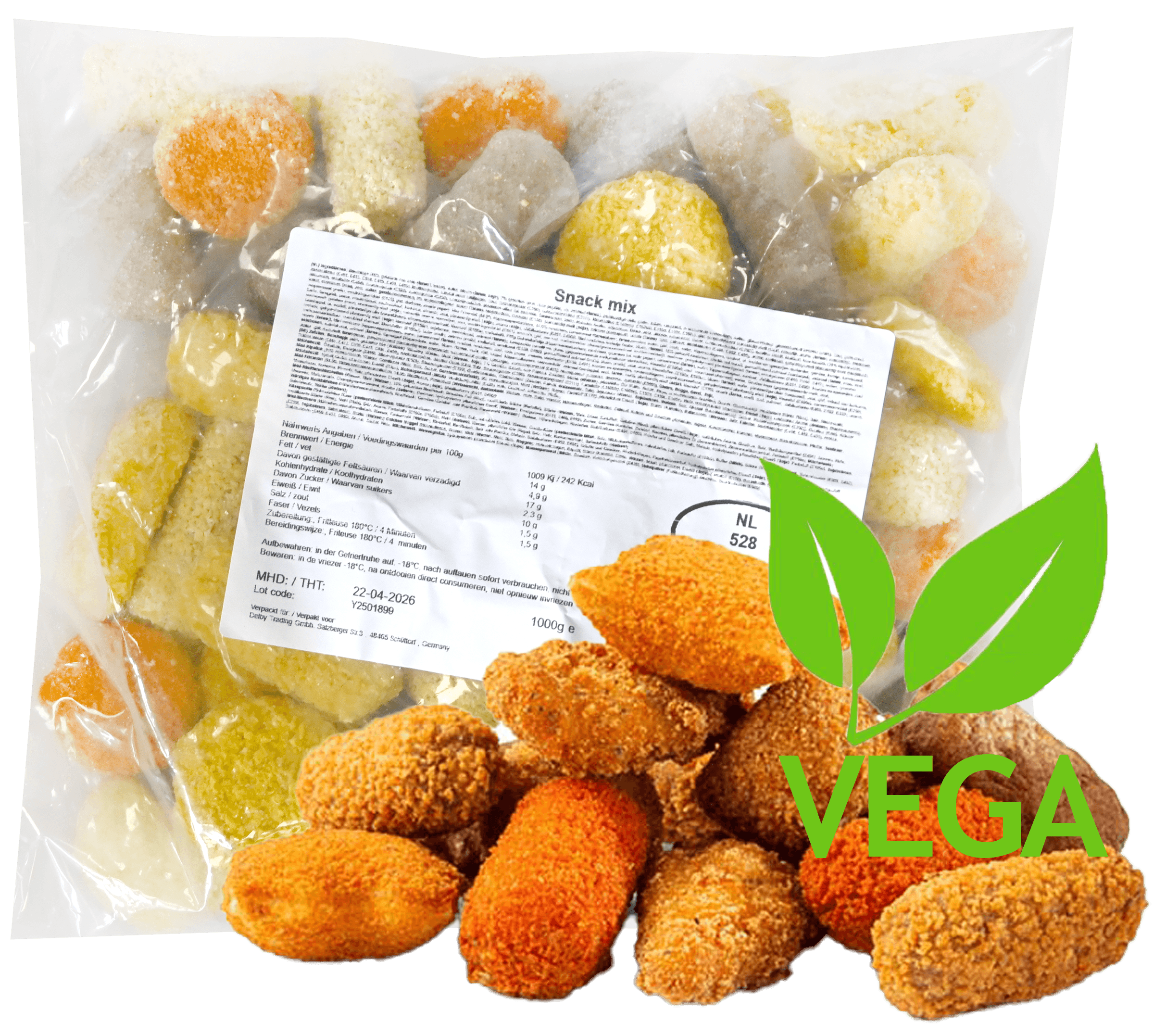 Snackmix Vega 1kg