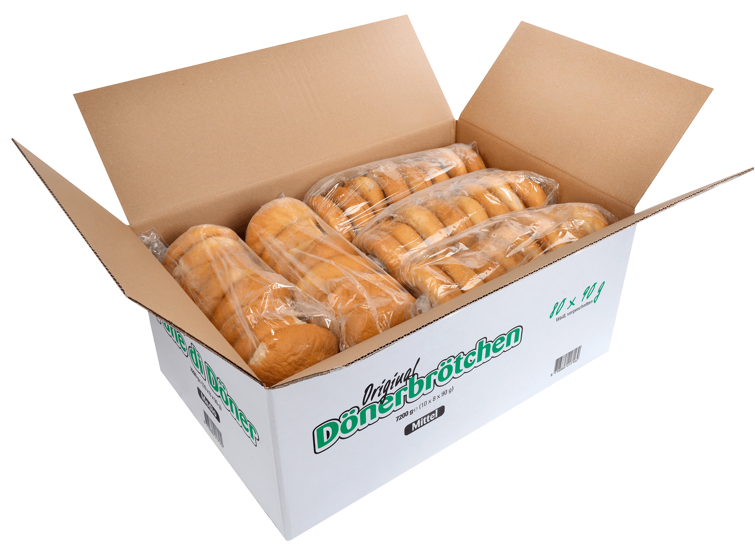 Döner Kebab Brood Medium 8st