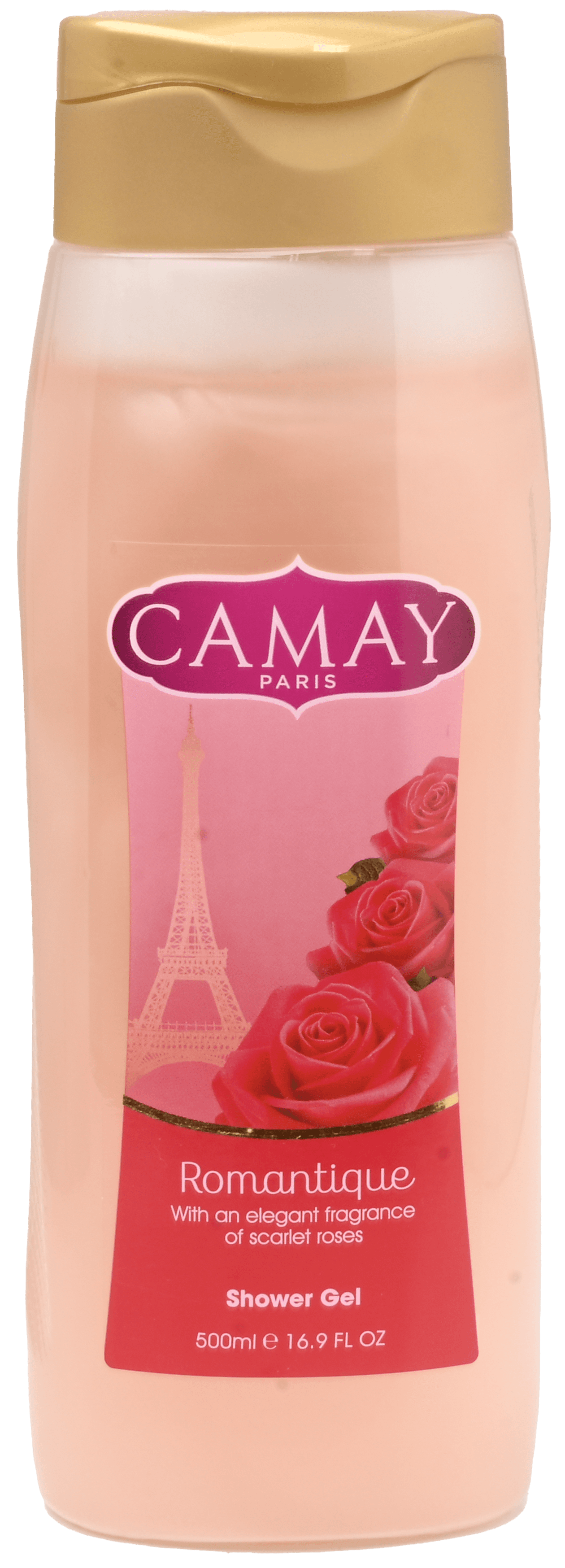 2 flessen Camay Douche Romantique 500ml