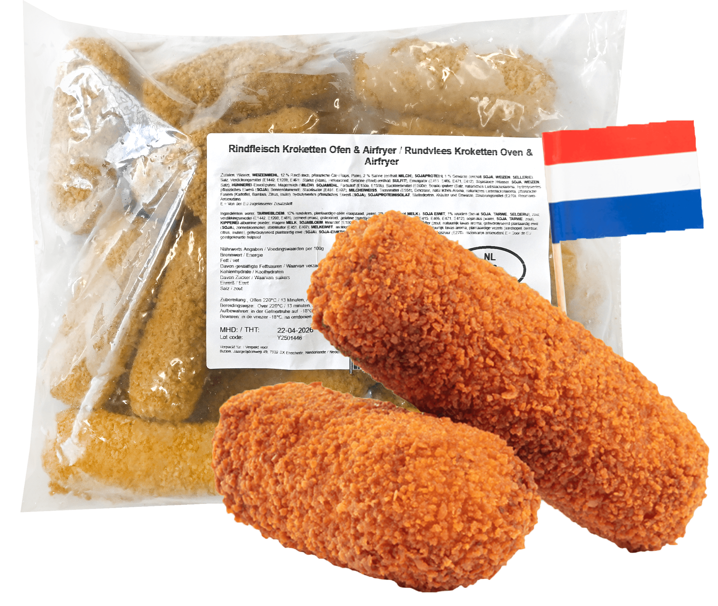 Kroket Rundvlees 1kg