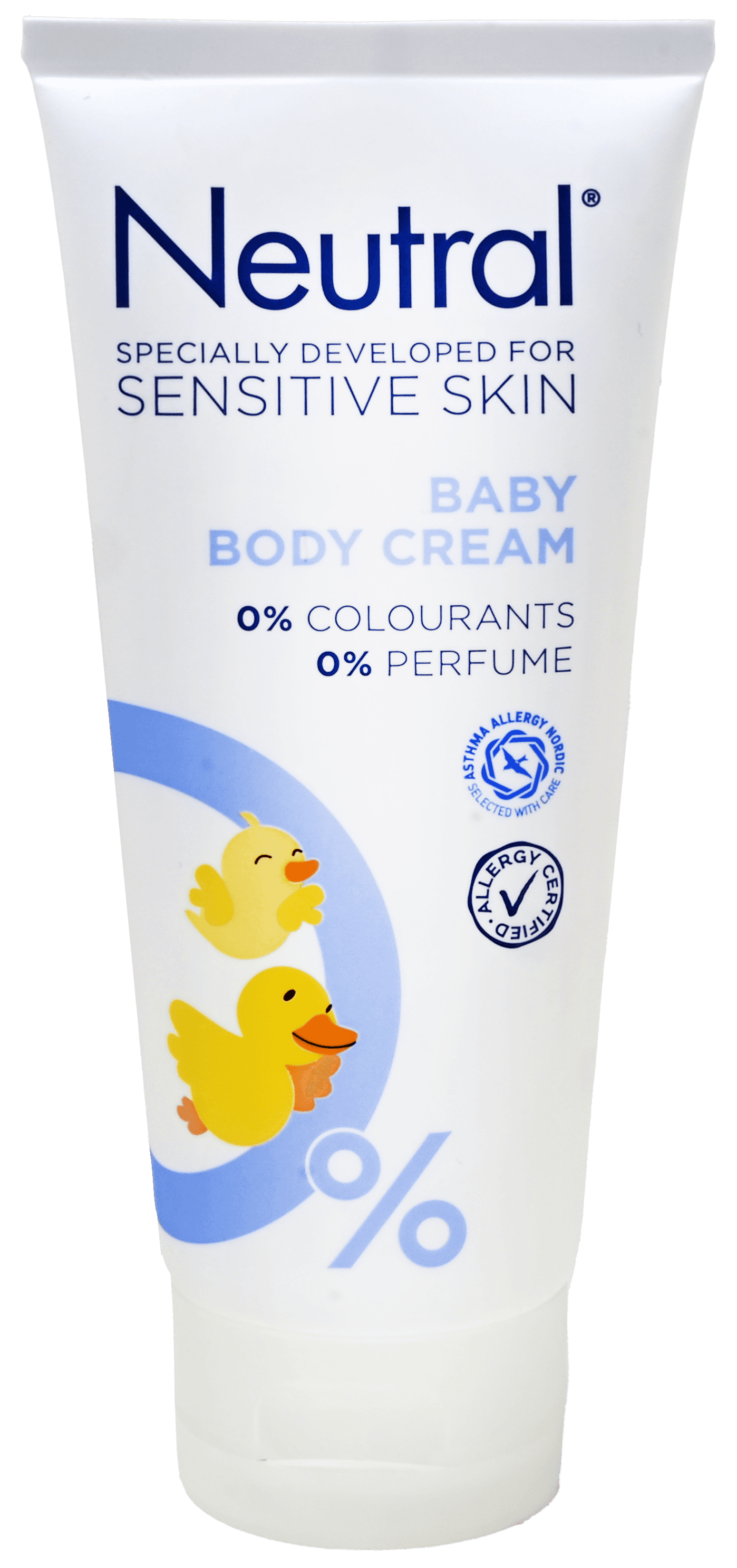 2 flessen Neutral Baby Body Crème 0% 100ml
