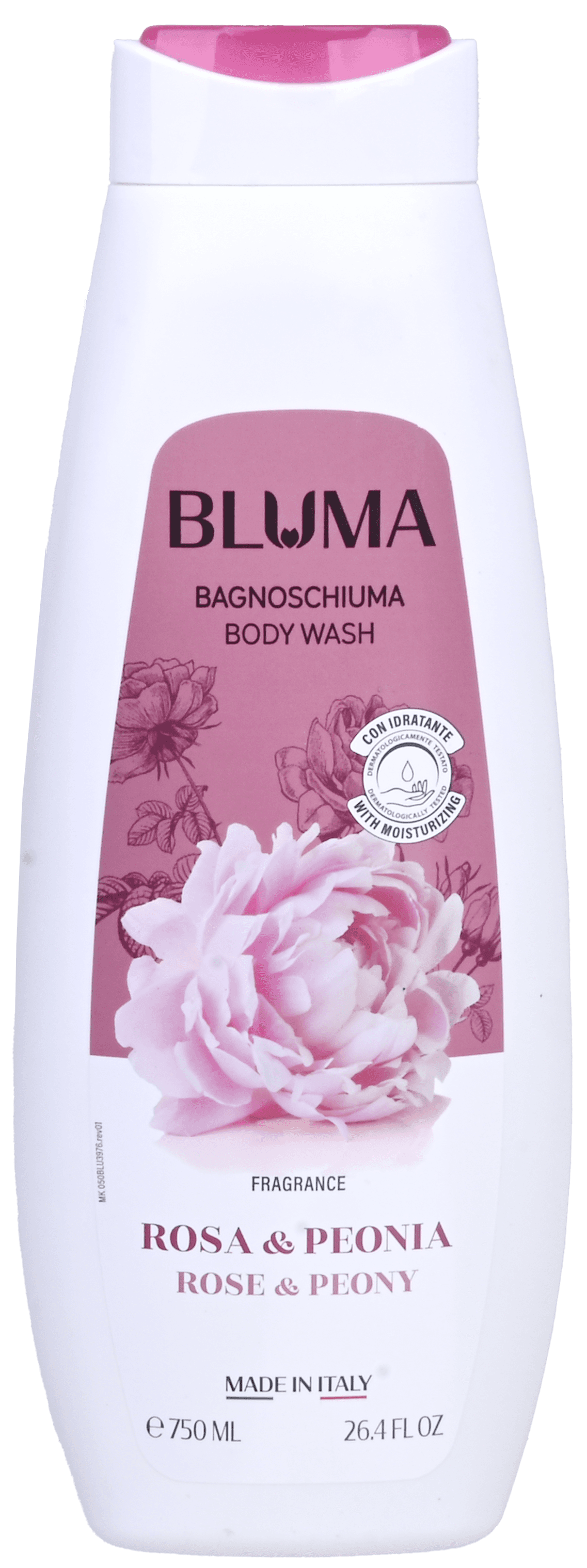 2 flessen Bluma Douche Rose & Peony 750ml
