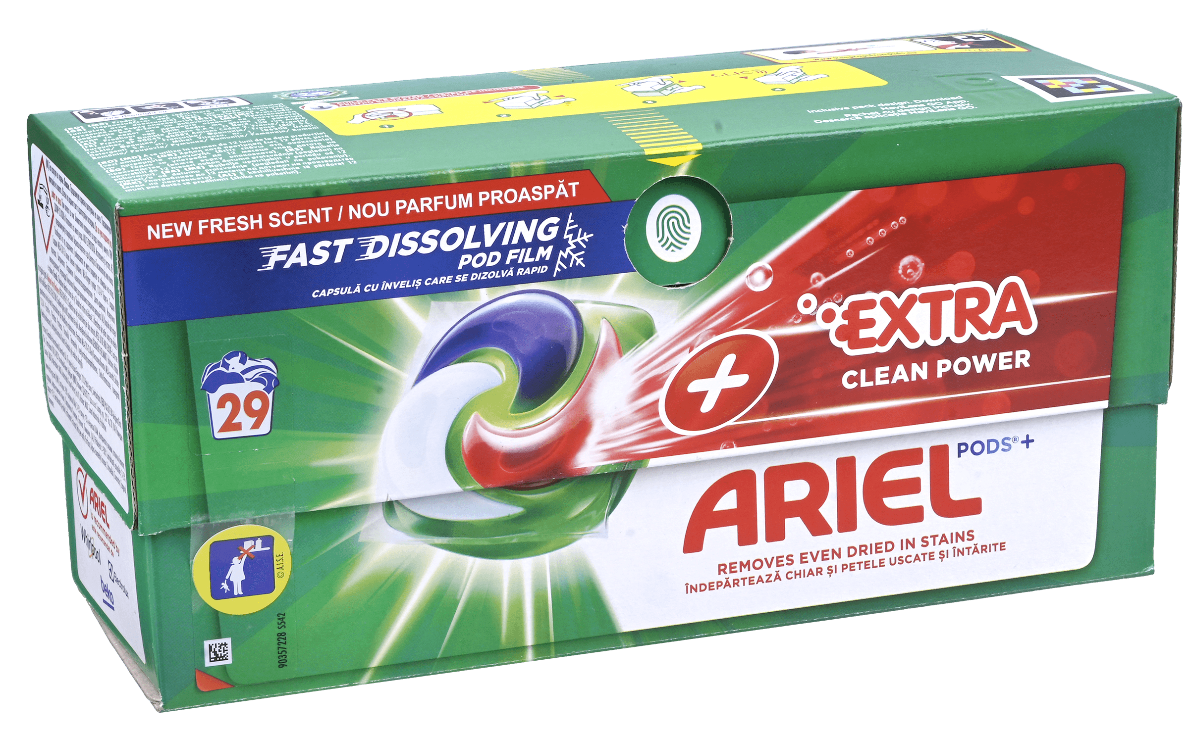 Ariel Pods Extra Clean Power 29st