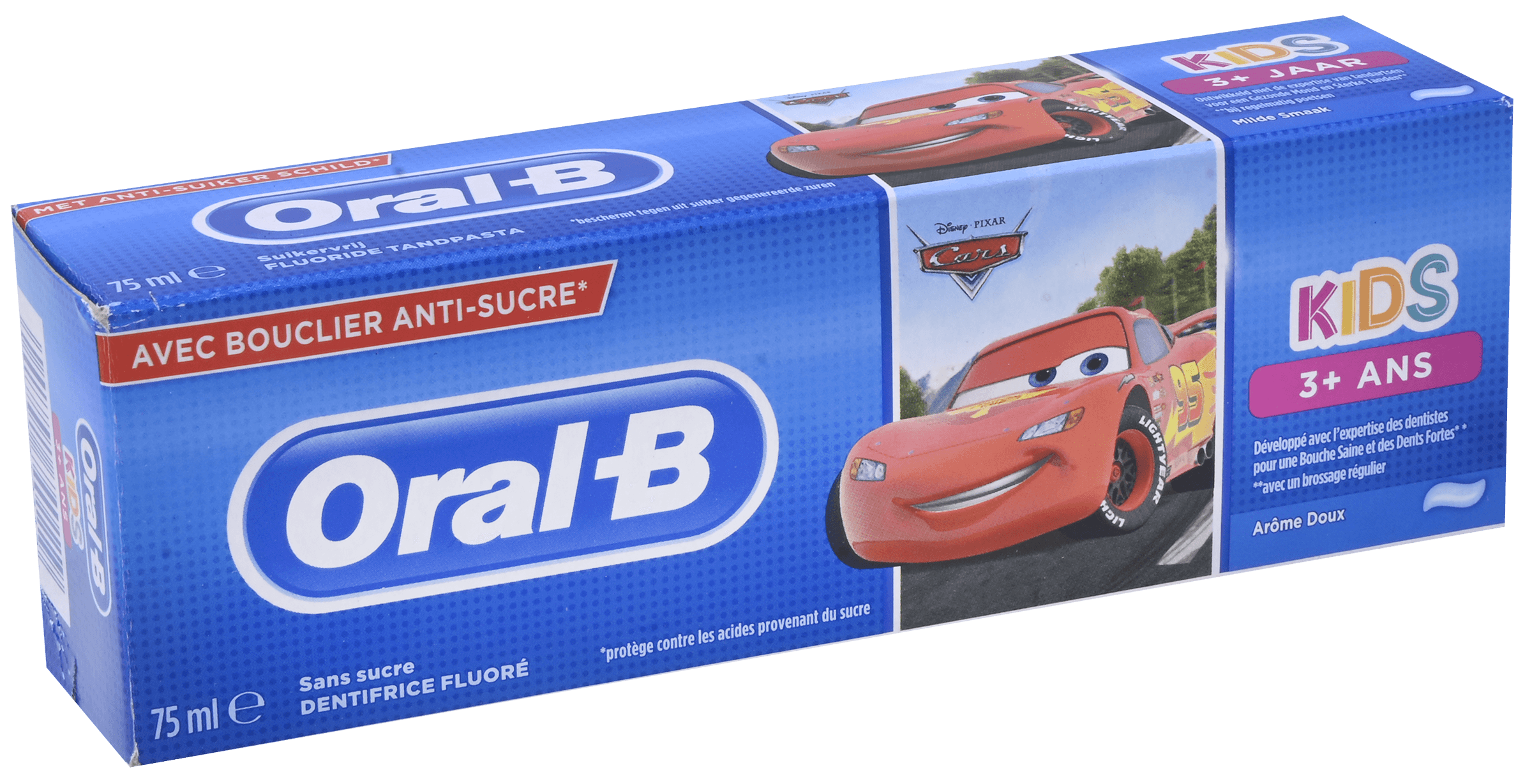2 tubes Oral-B Tandpasta Kids Cars 75ml