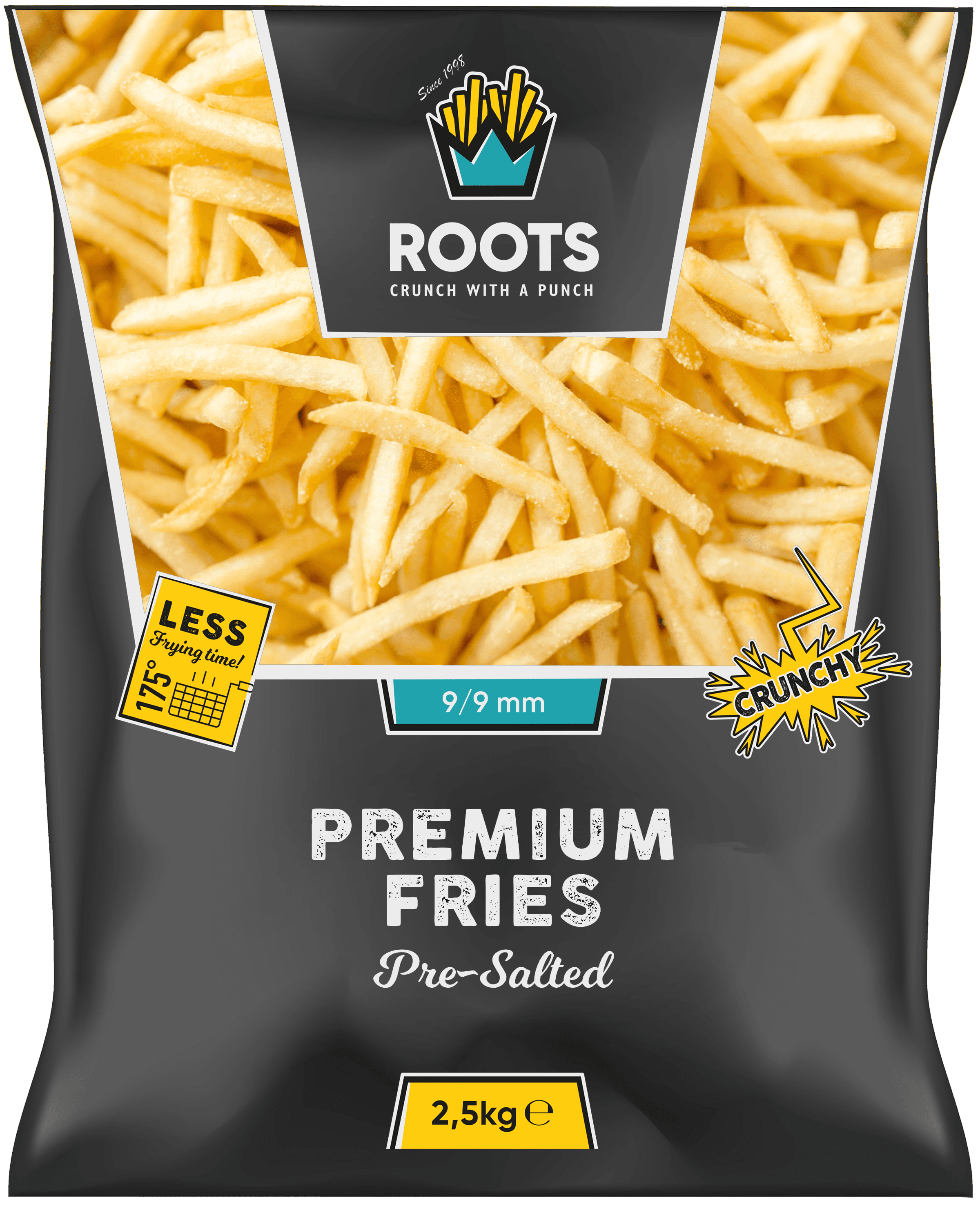 Roots Premium Fries 9x9mm 2,5kg