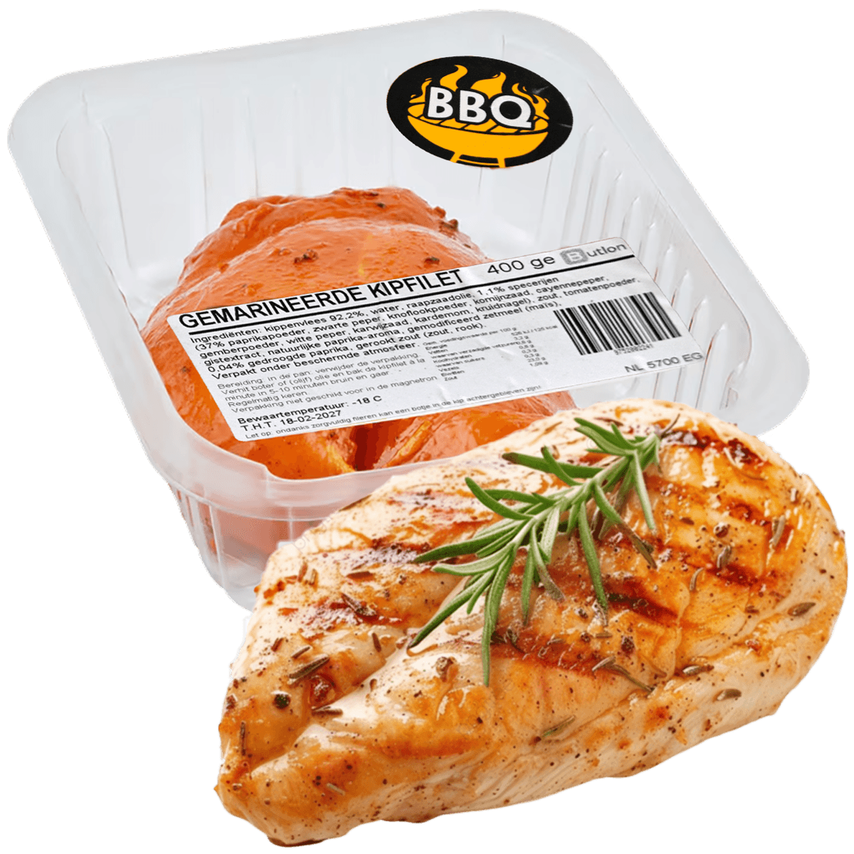 Gemarineerde Kipfilet 400g