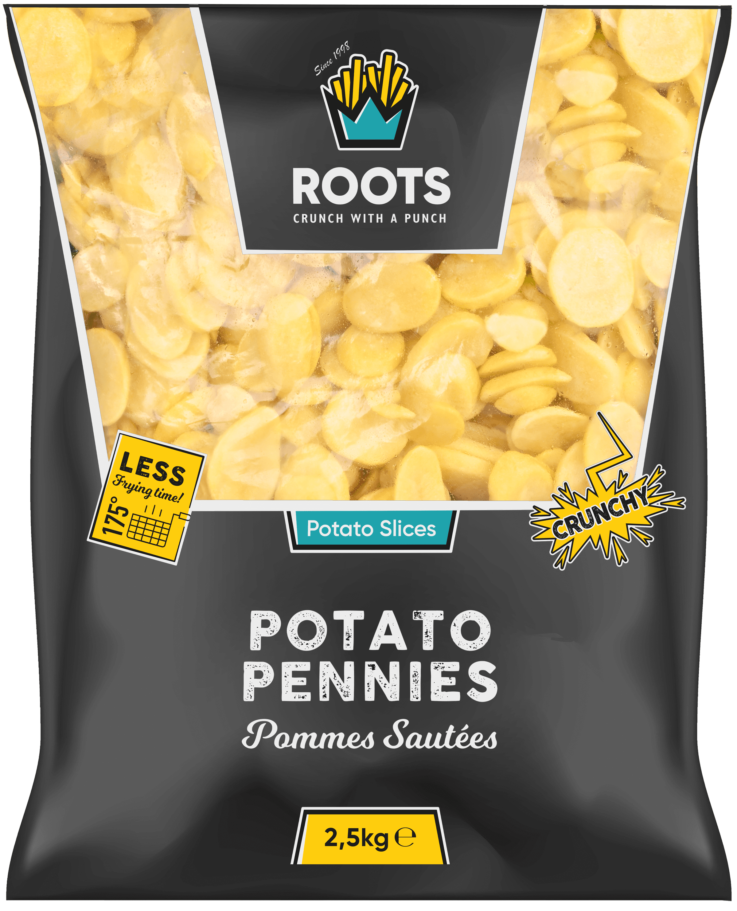 Roots Potato Pennies 2,5kg