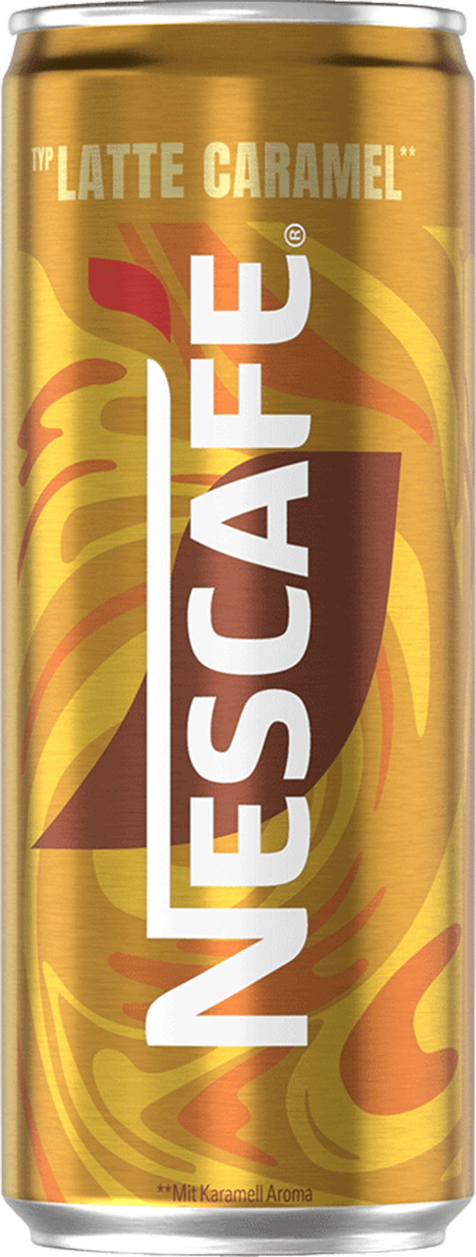2 blikken Nescafé Latte Caramel IJskoffie 250ml