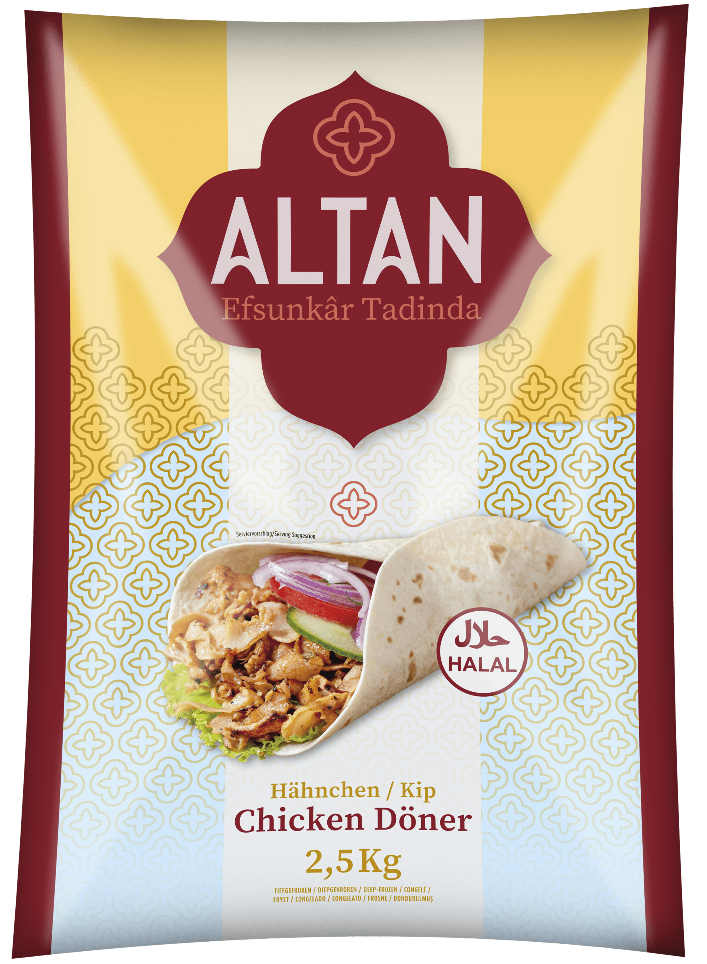 Altan Döner Kebab Kip gesneden 2,5kg thumbnail 1