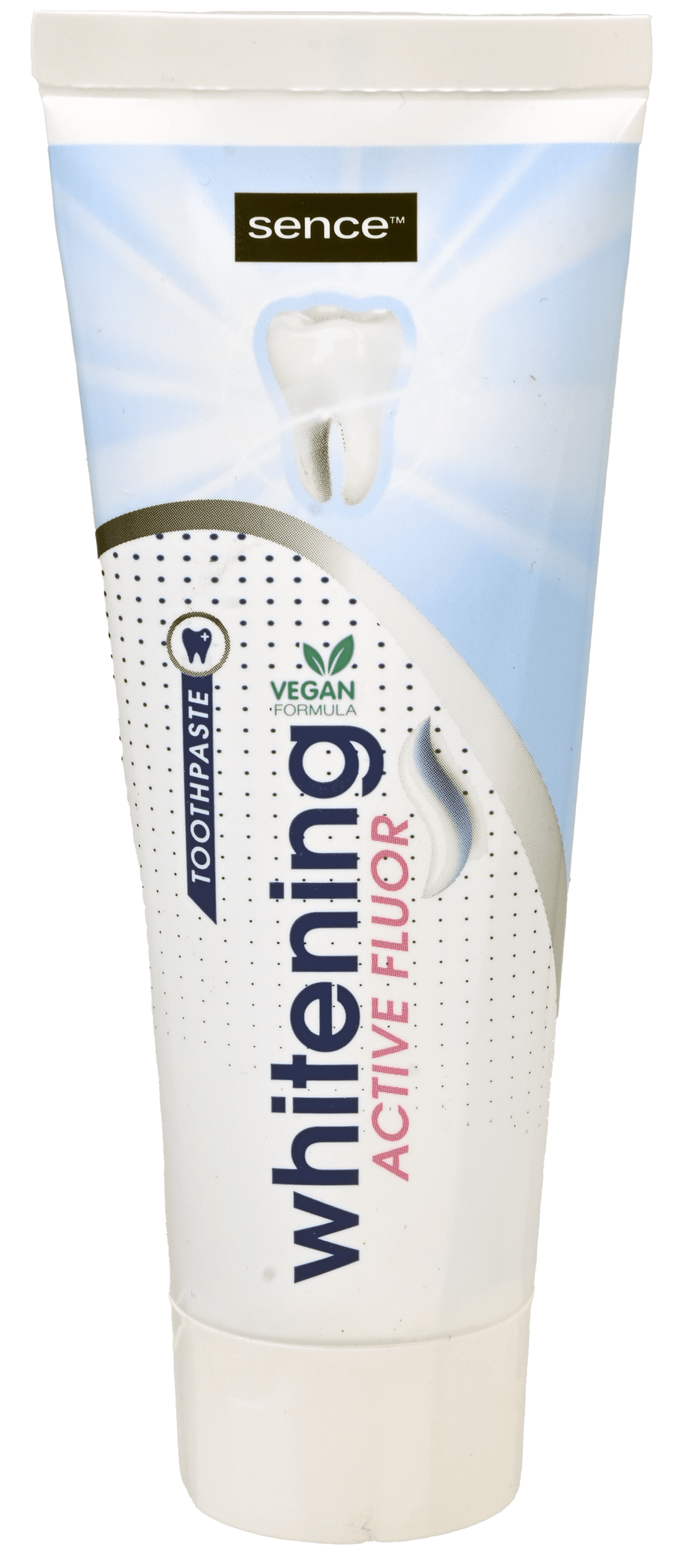 2 Tubes Sence Fresh Tandpasta Whitening Active Fluor 75ml