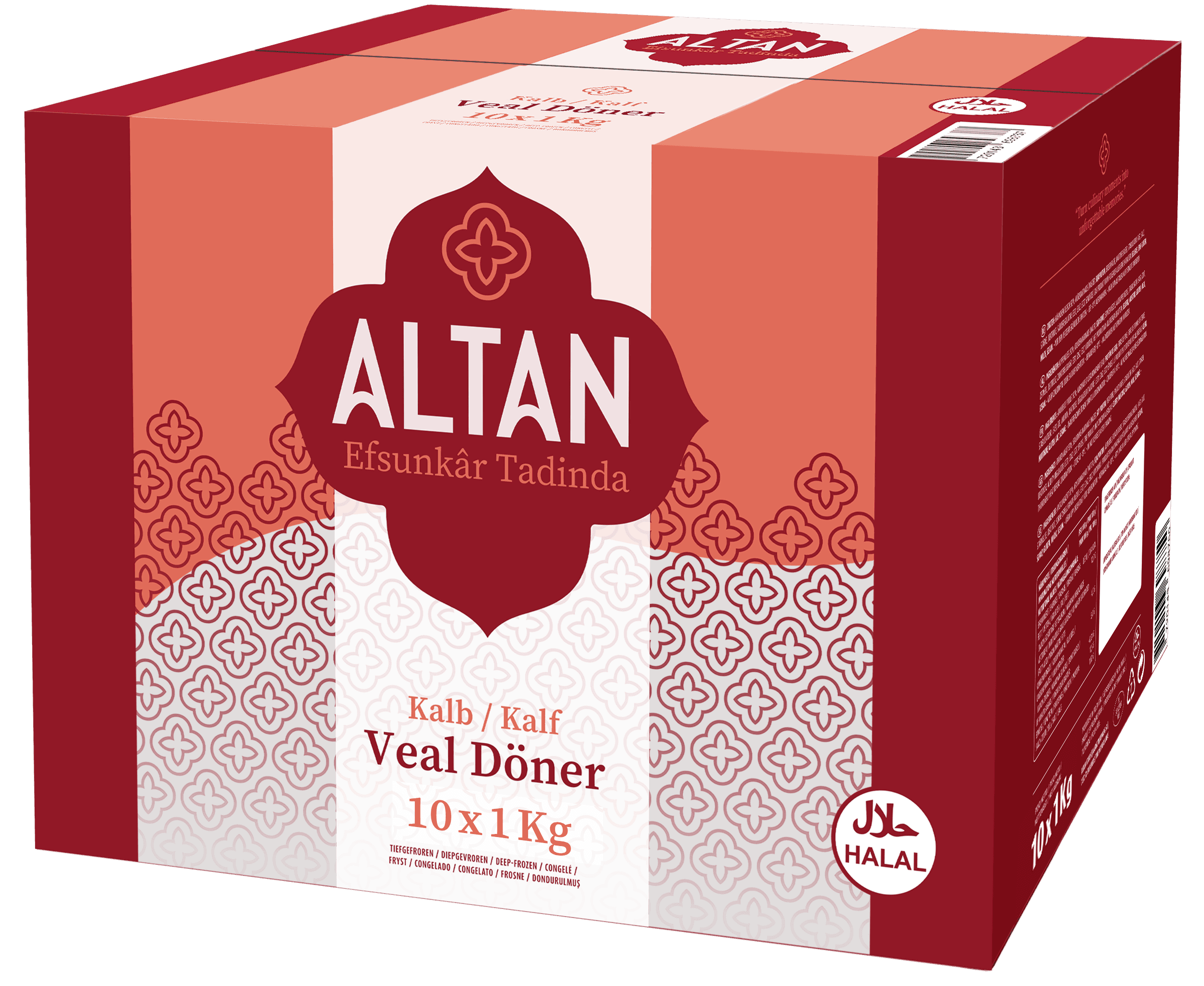 Altan Döner Kebab Kalf Gesneden 1kg thumbnail 2