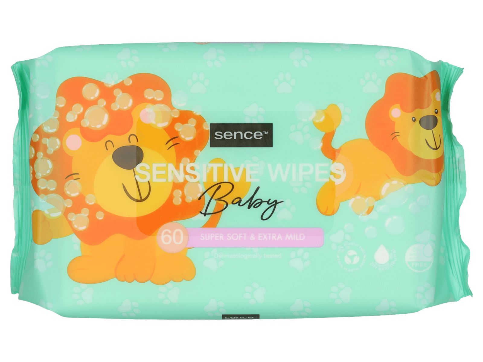 2 pakken Sence Babydoekjes Sensitive 60st