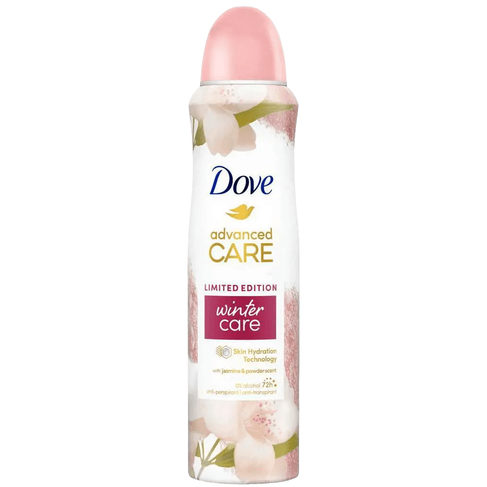 3 bussen Dove Deospray Advanced Care Winter Care 150ml