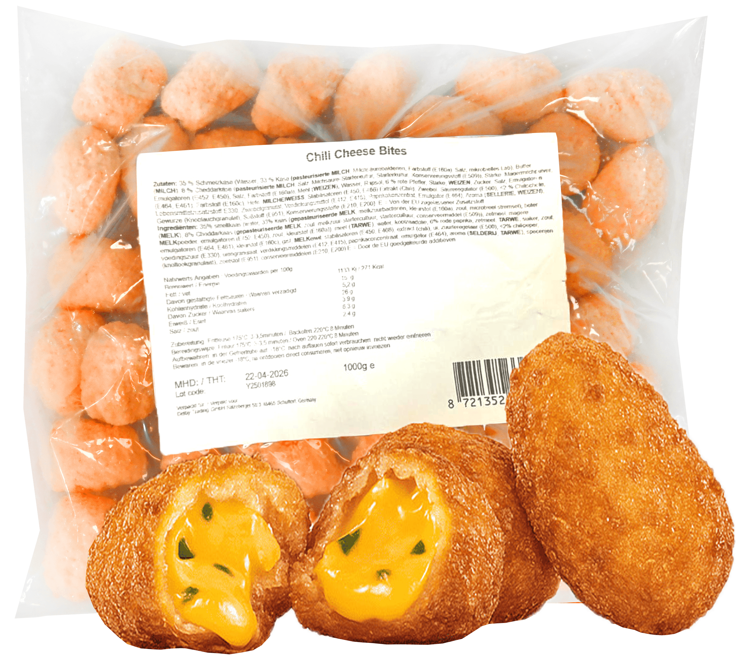 Chili Cheese Bites 1kg thumbnail 1