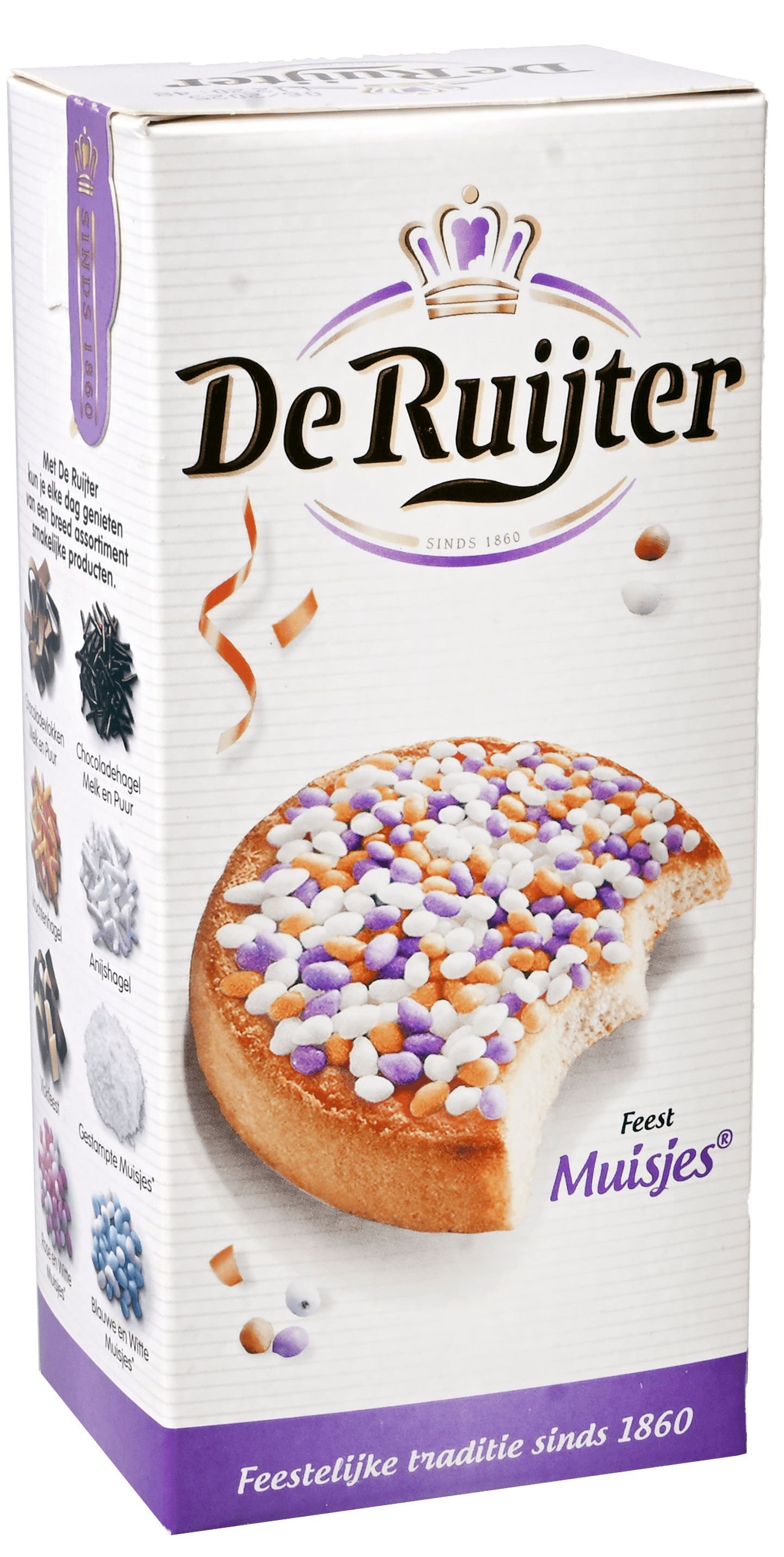 Pak De Ruijter feestmuisjes meerkleurig 2 pakken