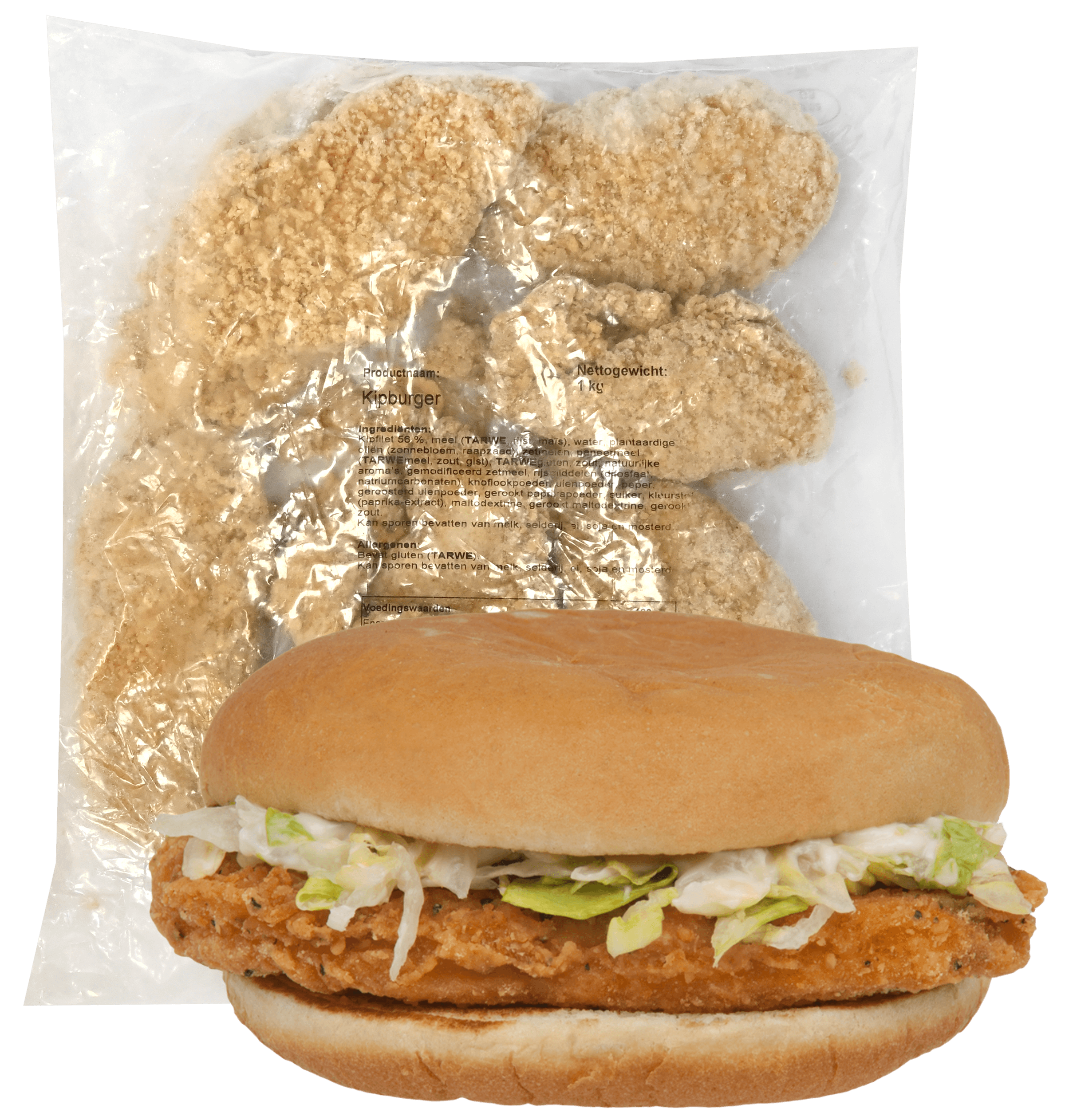 Kipburger Long Crispy 1kg