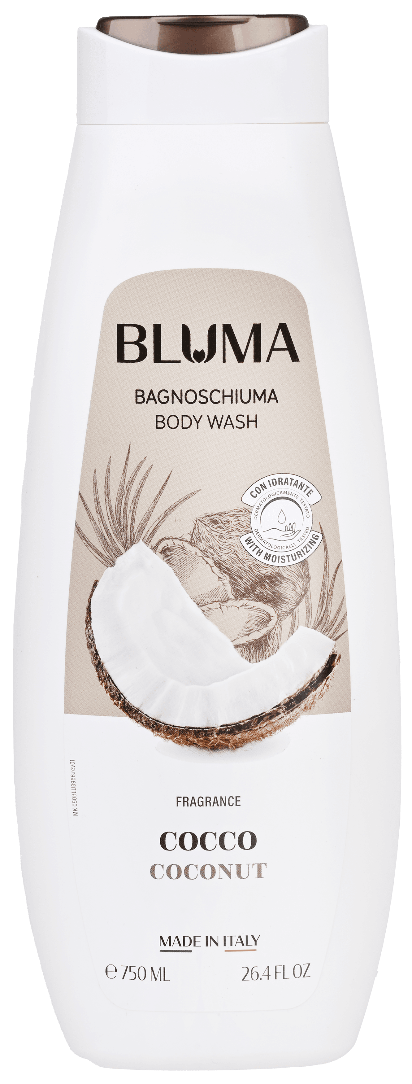 2 flessen Bluma Douche Coconut 750ml