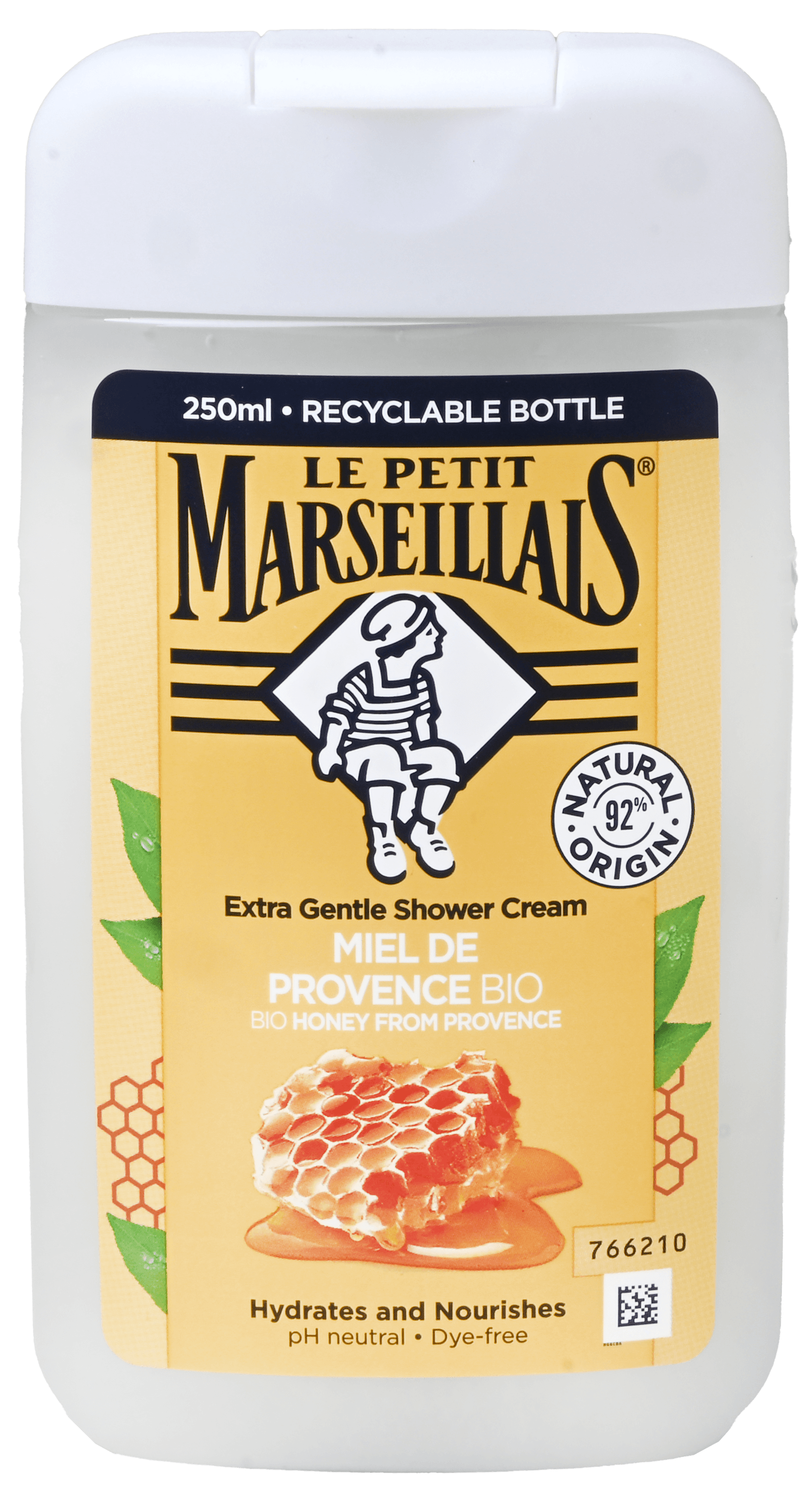2 flessen Le Petit Marseillais Douche Honey 250ml