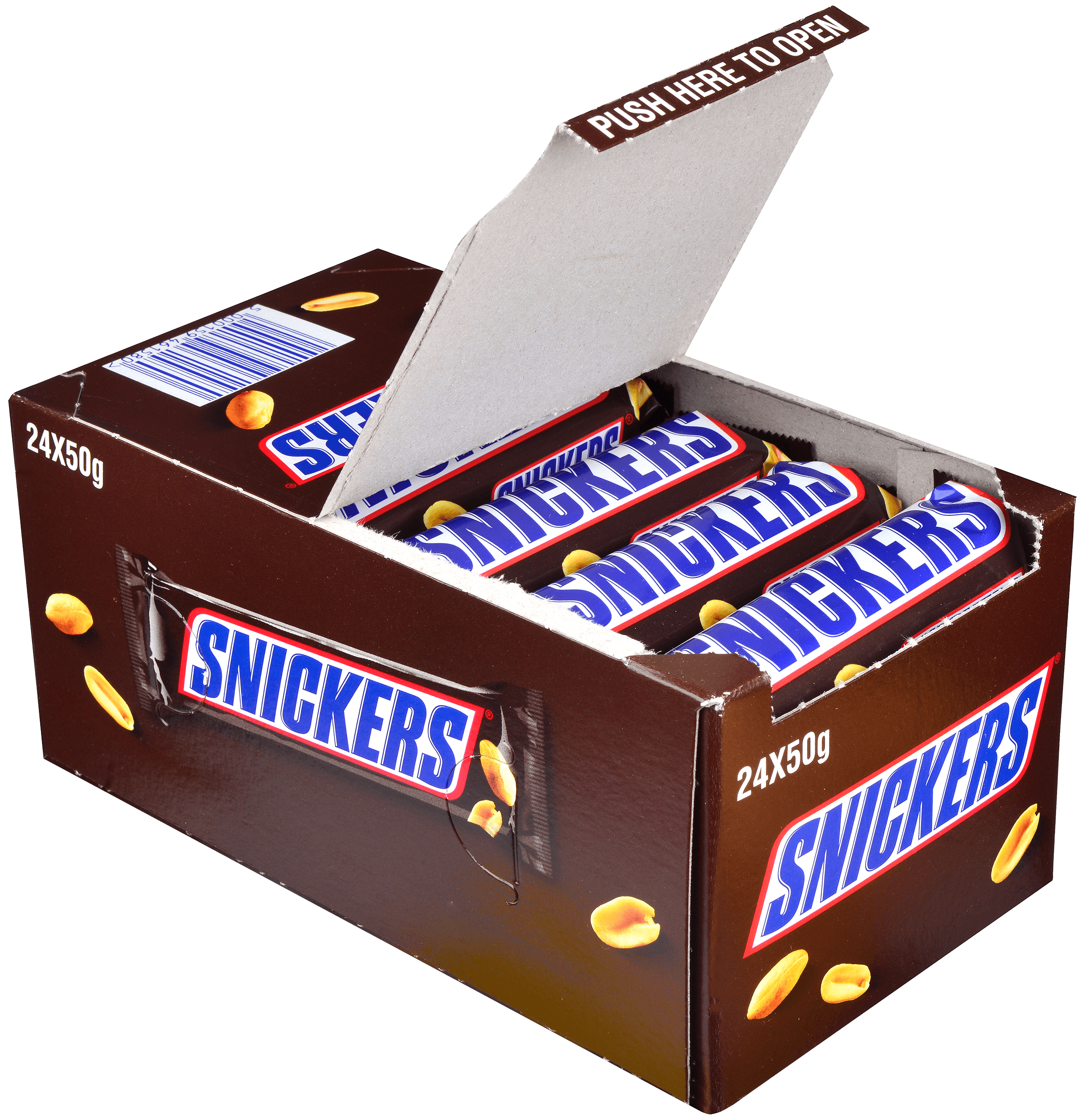 24 stuks Snickers Repen 50g