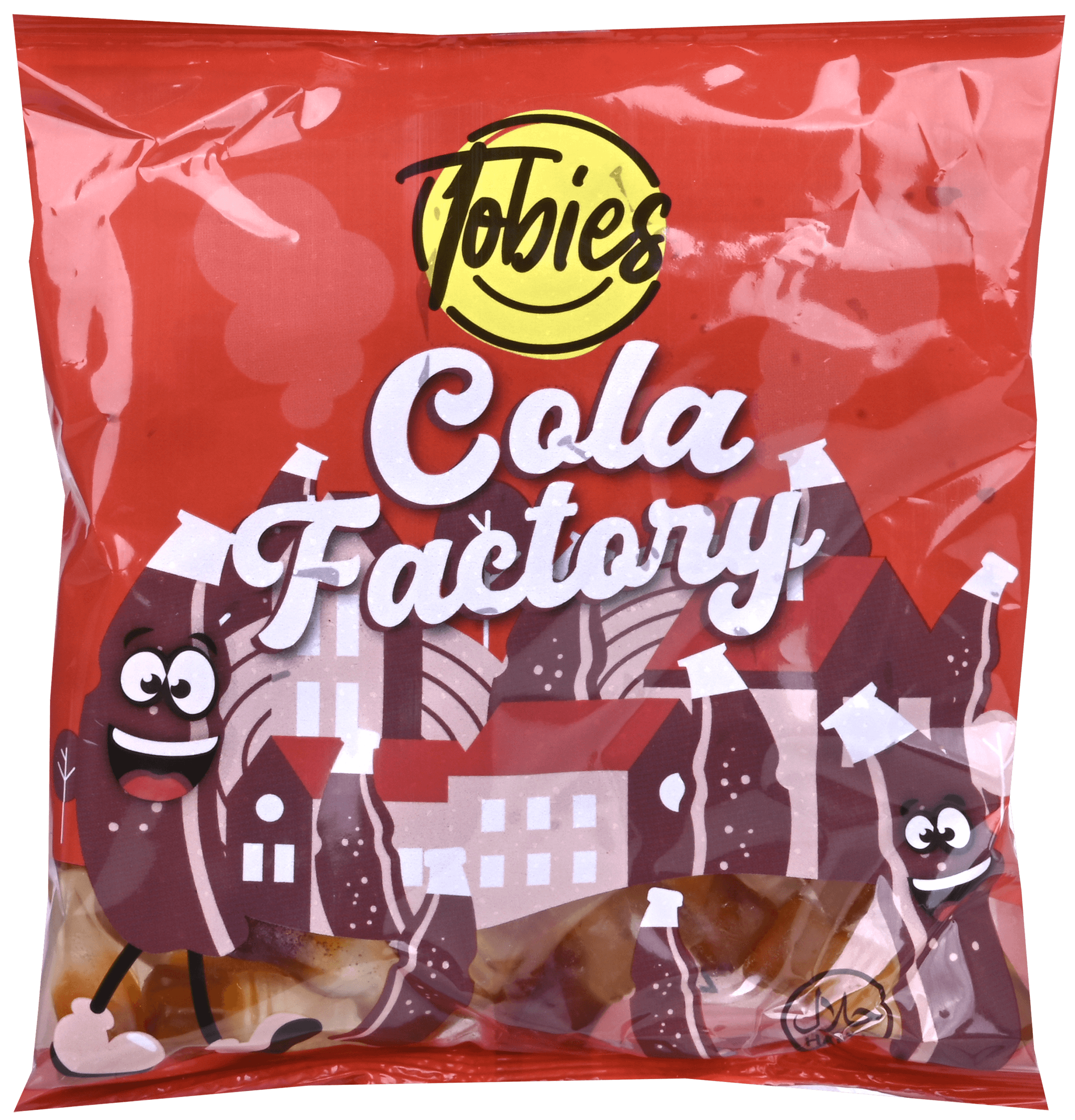 2 zakken Tobies Candy Oily Cola Factory 200g