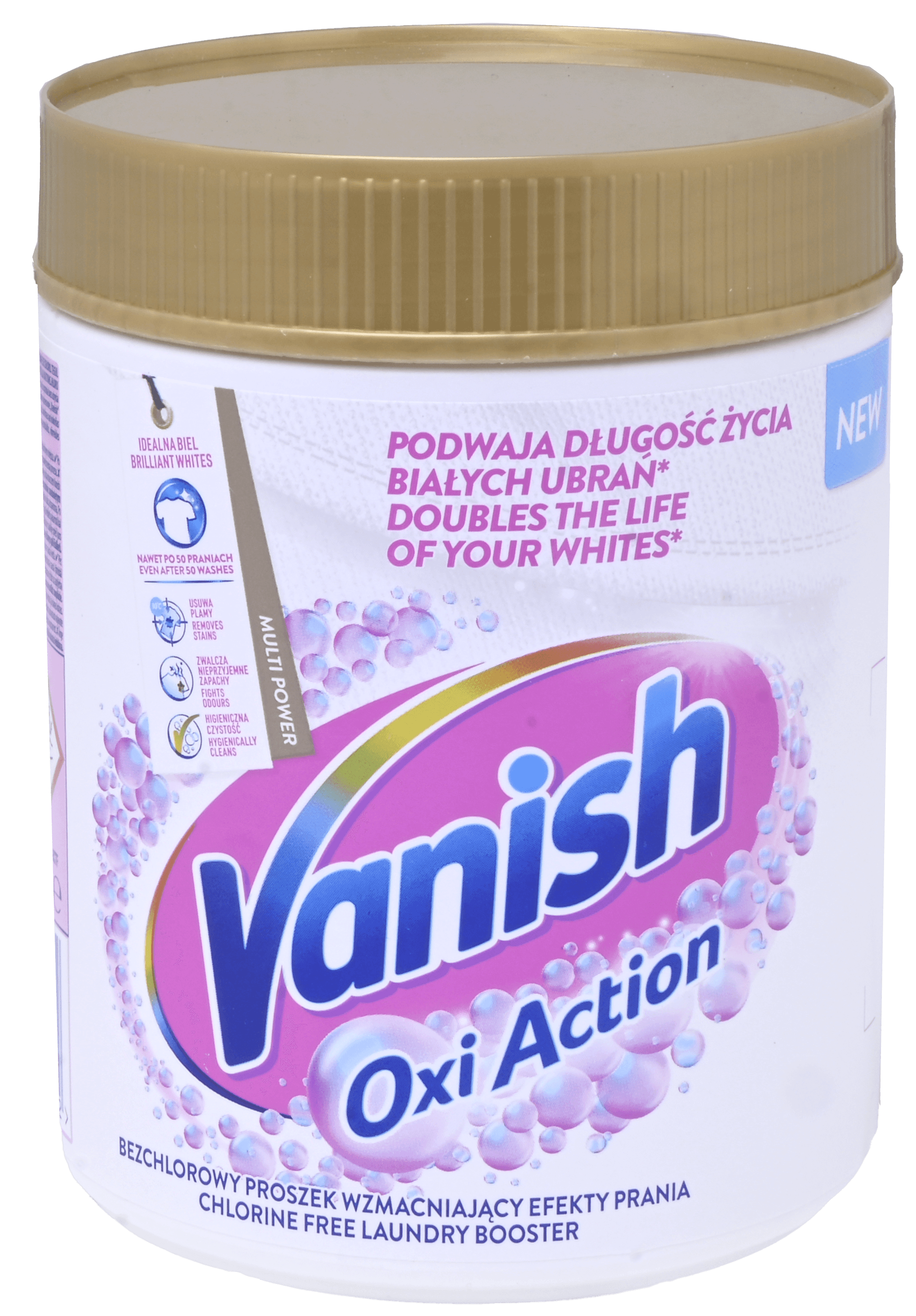 Vanish Vlekverwijderaar Oxi Advance Crystal White 470g