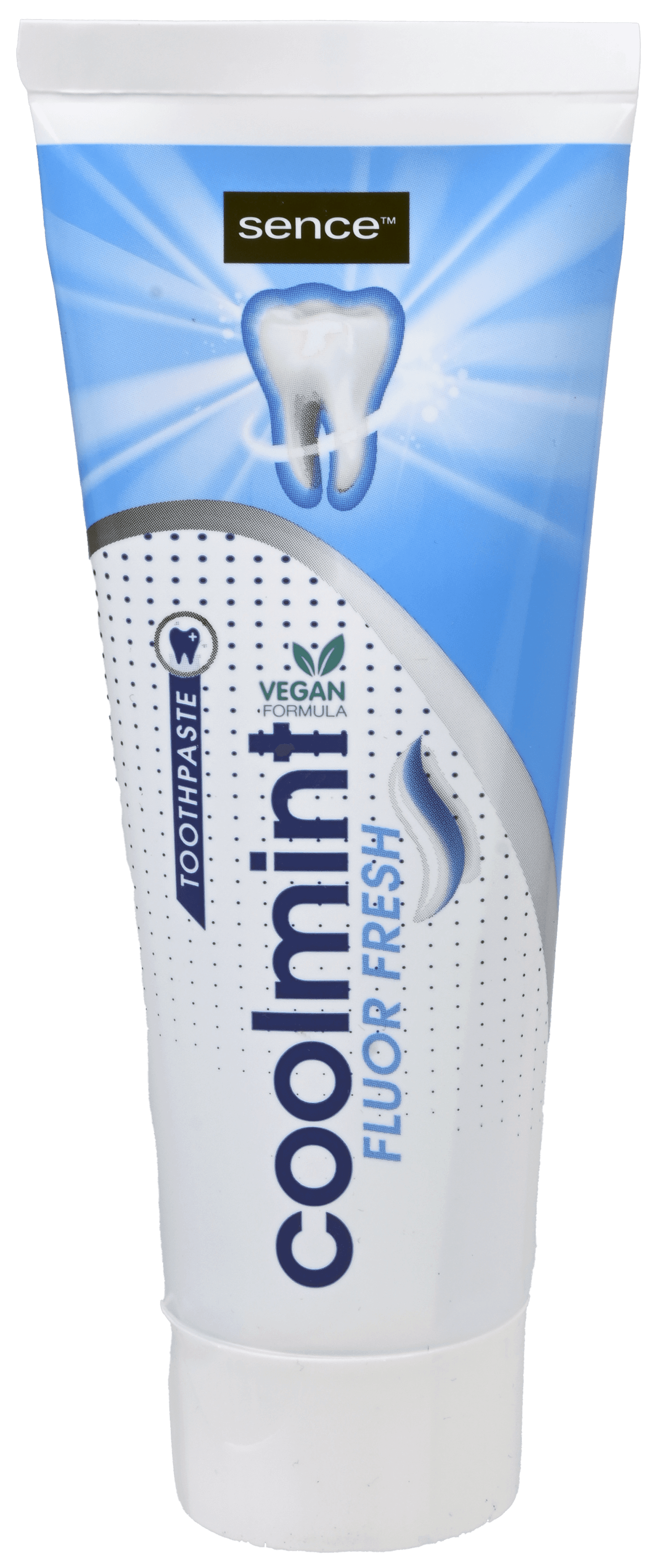 2 Tubes Sence Fresh Tandpasta Coolmint Fluor Fresh 75ml