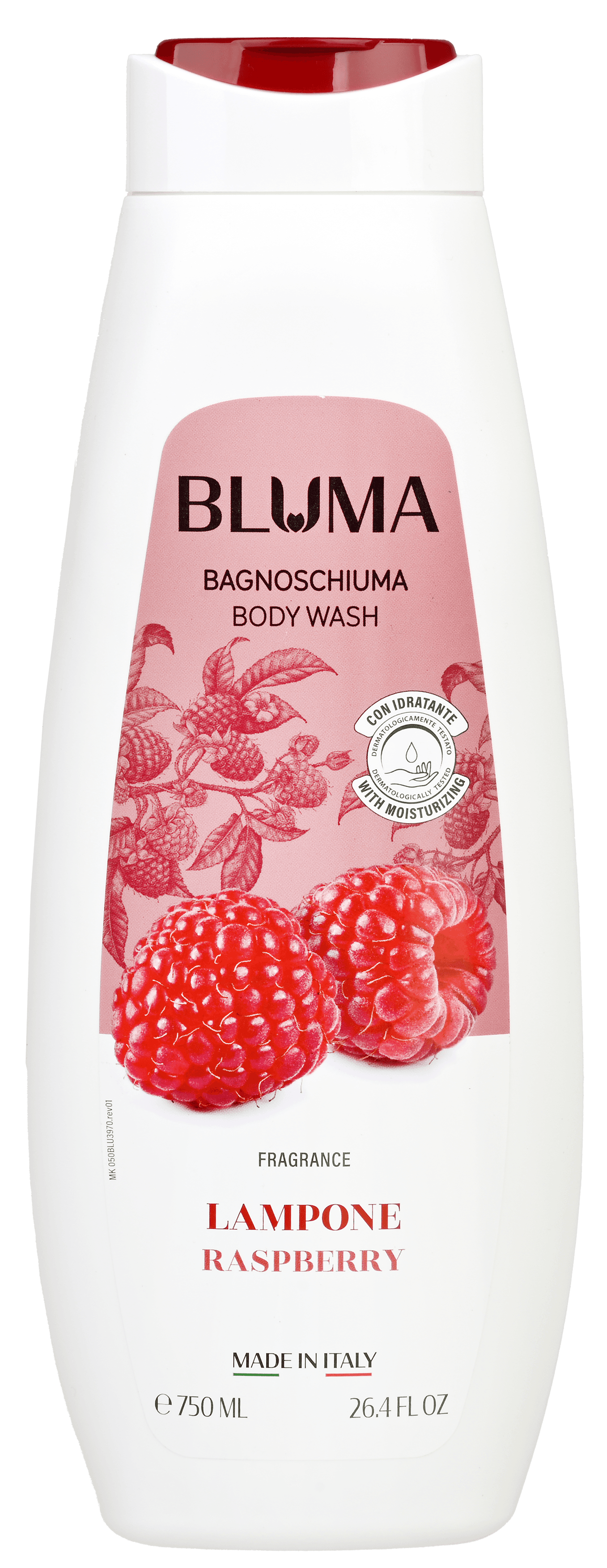 2 flessen Bluma Douche Raspberry 750ml