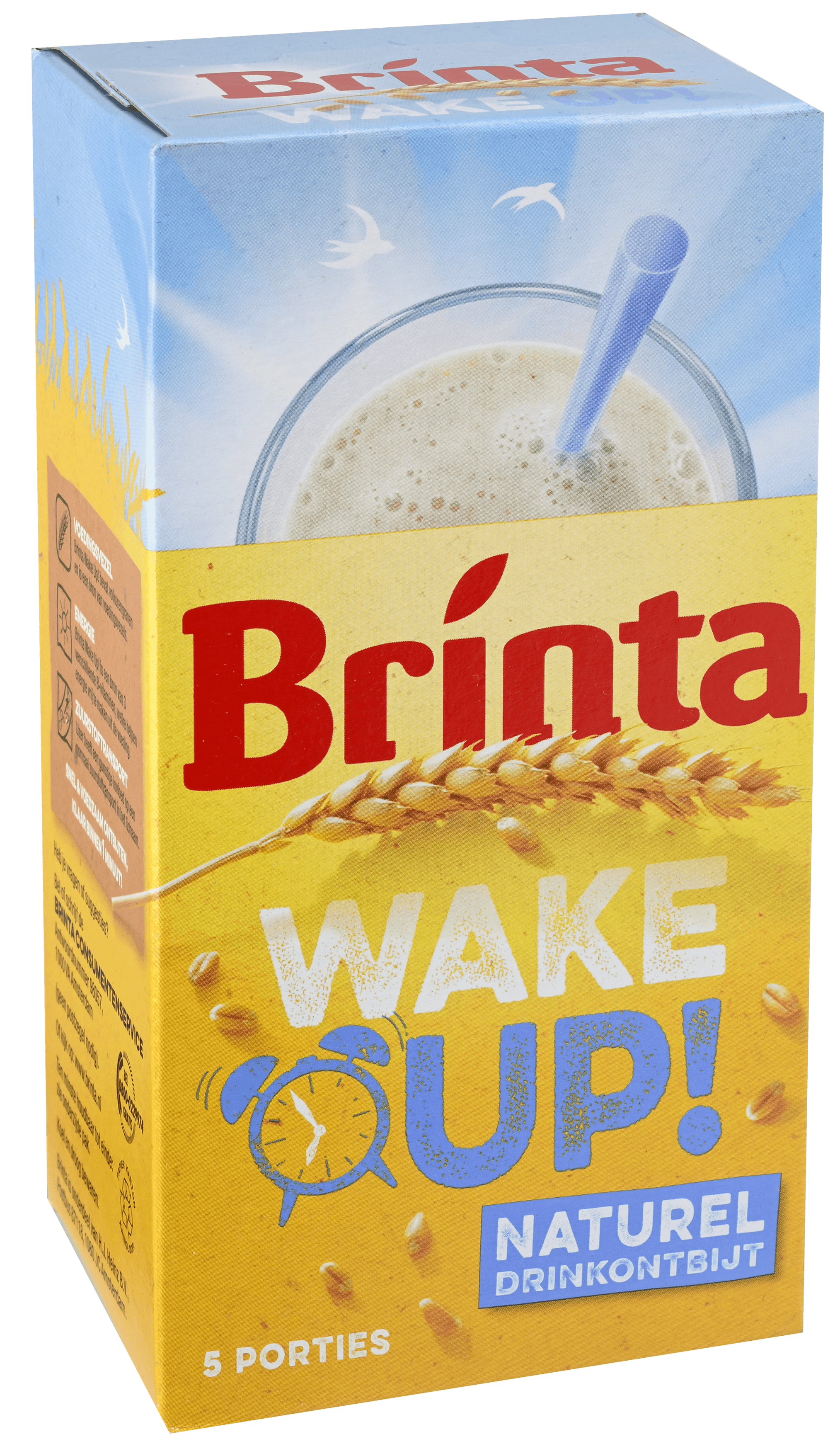 2 pakken Brinta Wake Up! Naturel 115g