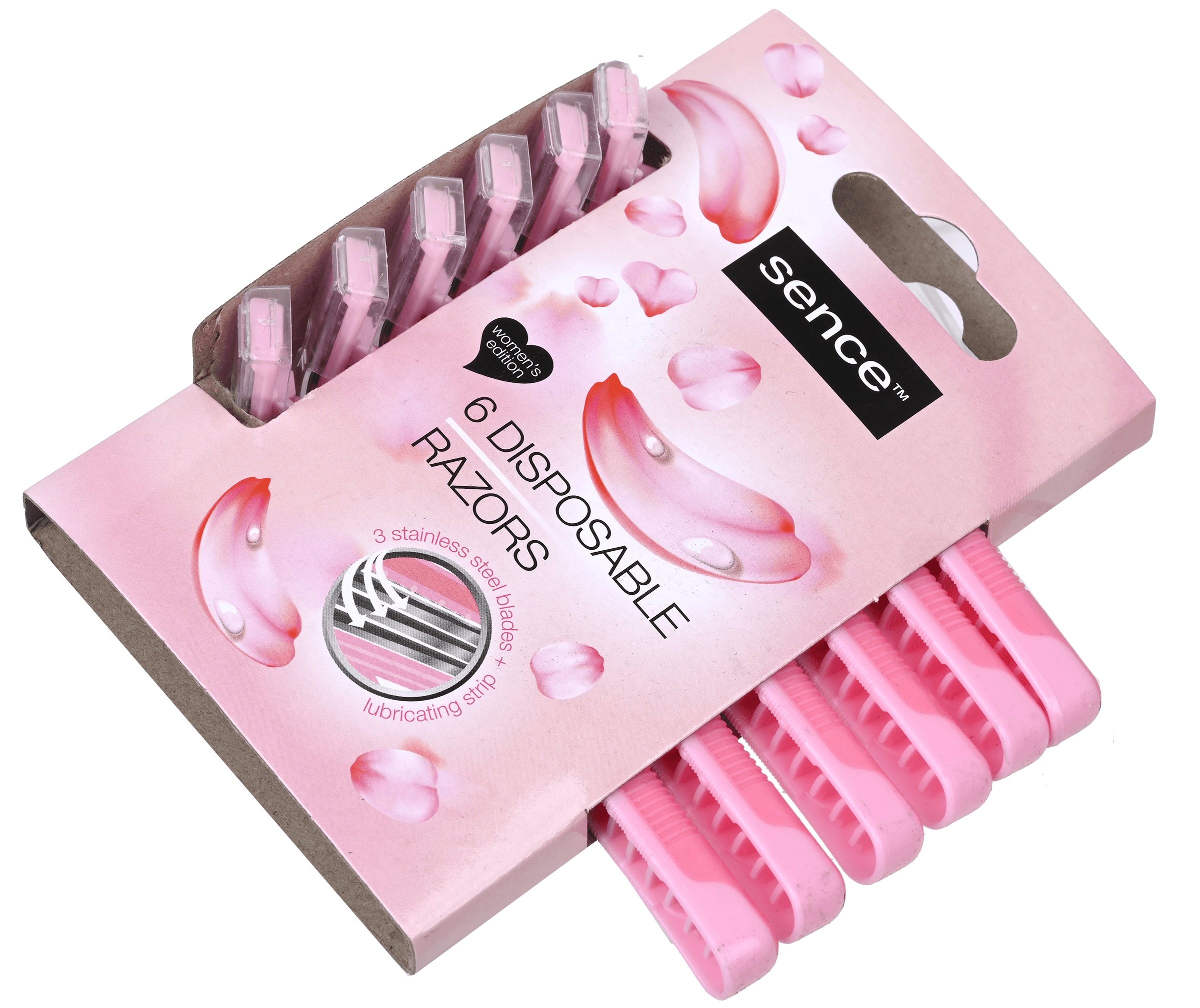 2 Pakken Sence Wegwerpscheermesjes For Women 6st