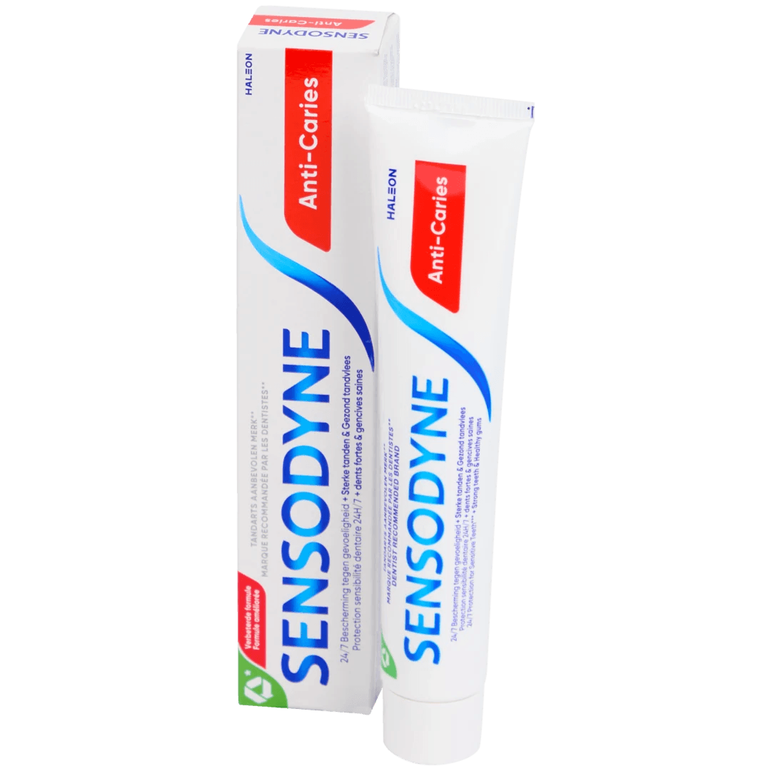 2 Tubes Sensodyne Tandpasta Anti Caries 75ml