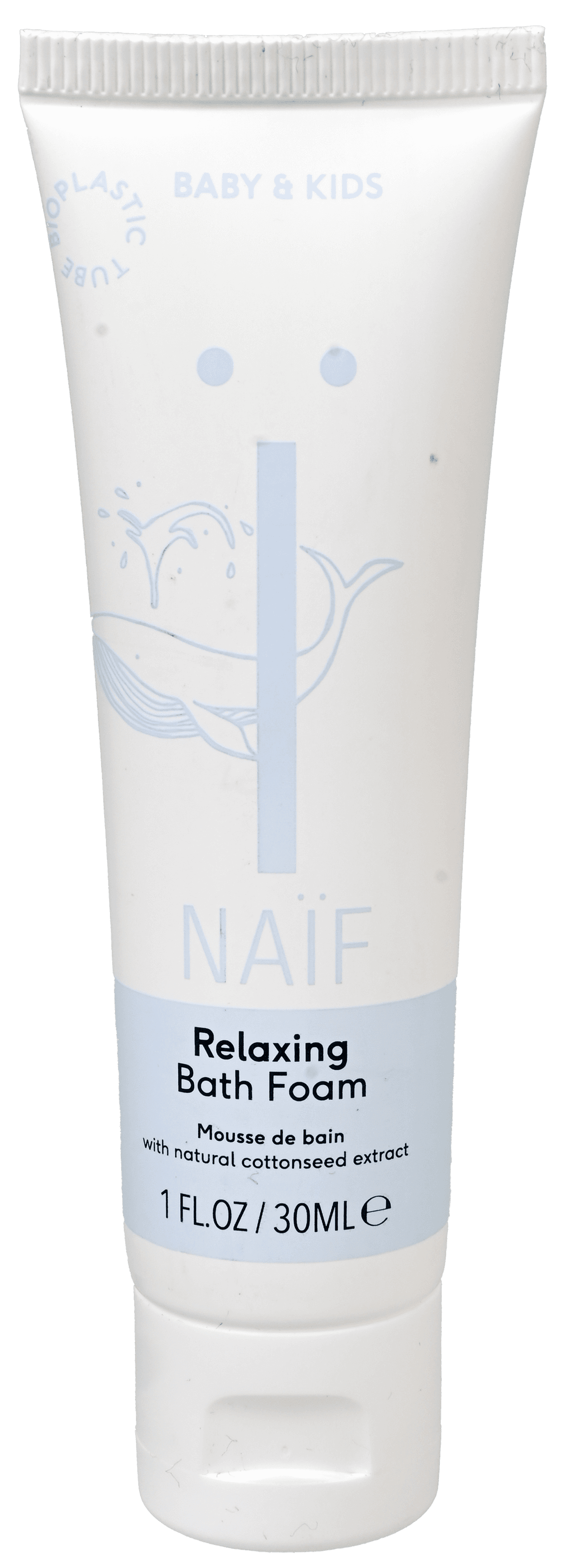 2 Tubes Naif Quality Baby Verzorgende Ontspannende Badschuim 30ml