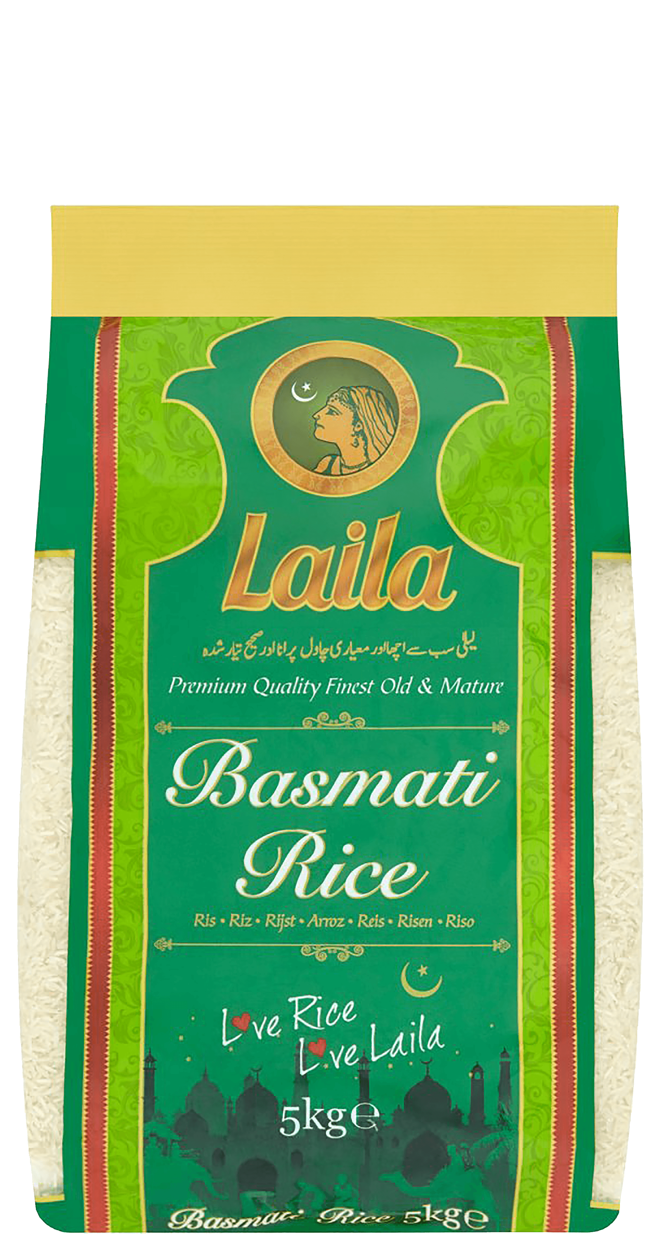 Laila Basmati Rijst Lange Korrel 5kg