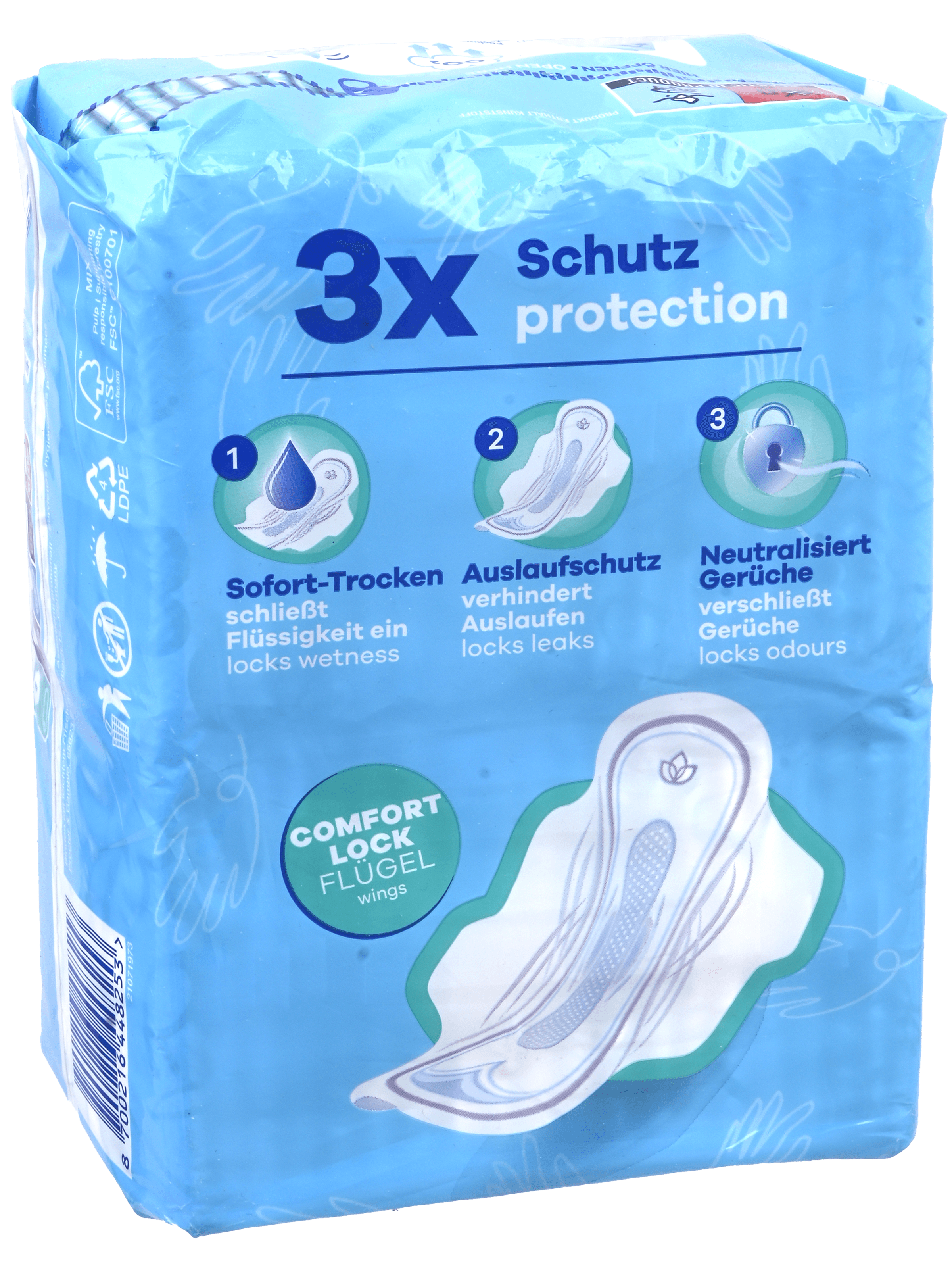 2 stuks Always Ultra Maandverband Size 1 Normal Wings 40st